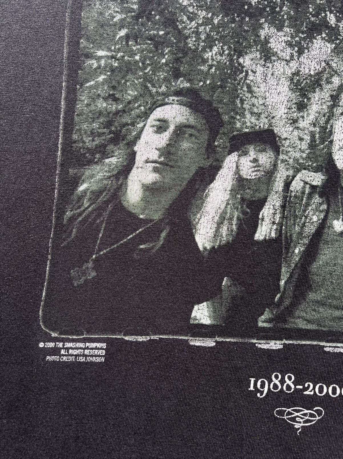Vintage 2000 The Smashing Pumpkins Band Tee Shirt Tour Nirvana Bjork Size US L / EU 52-54 / 3 - 6 Thumbnail