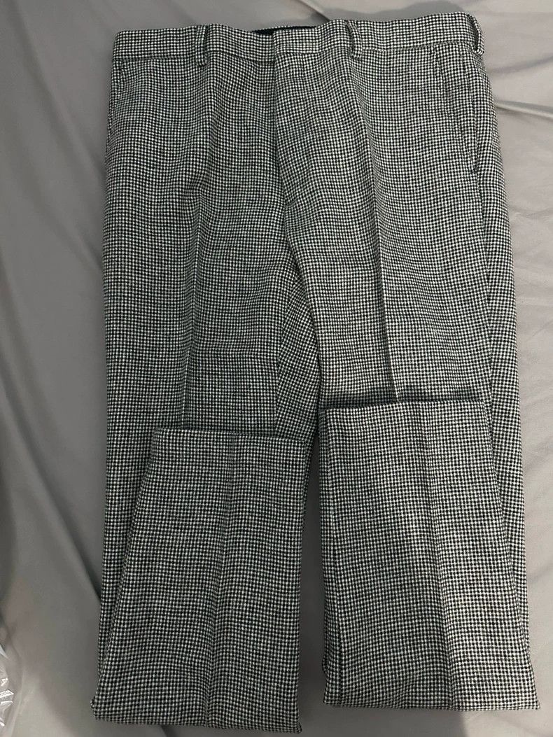 Dries Van Noten Dries Van Noten Checked Tailored Trousers Size US 31 - 1 Thumbnail