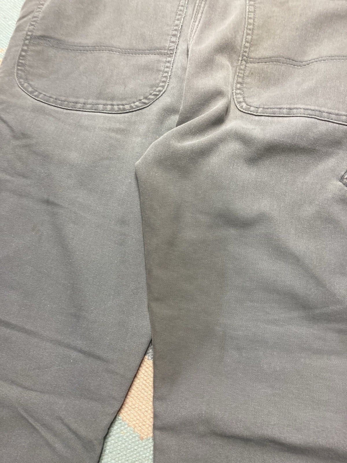 Vintage Dickies canvas carpenter pants double knee gray skater 36x33 Size US 36 / EU 52 - 10 Thumbnail