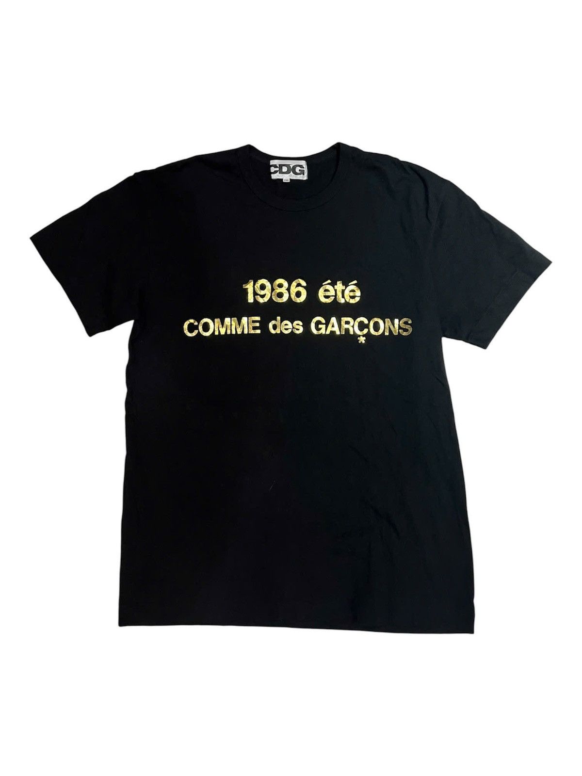 Comme Des Garcons T-Shirt in Black, Men's (Size Xxl)