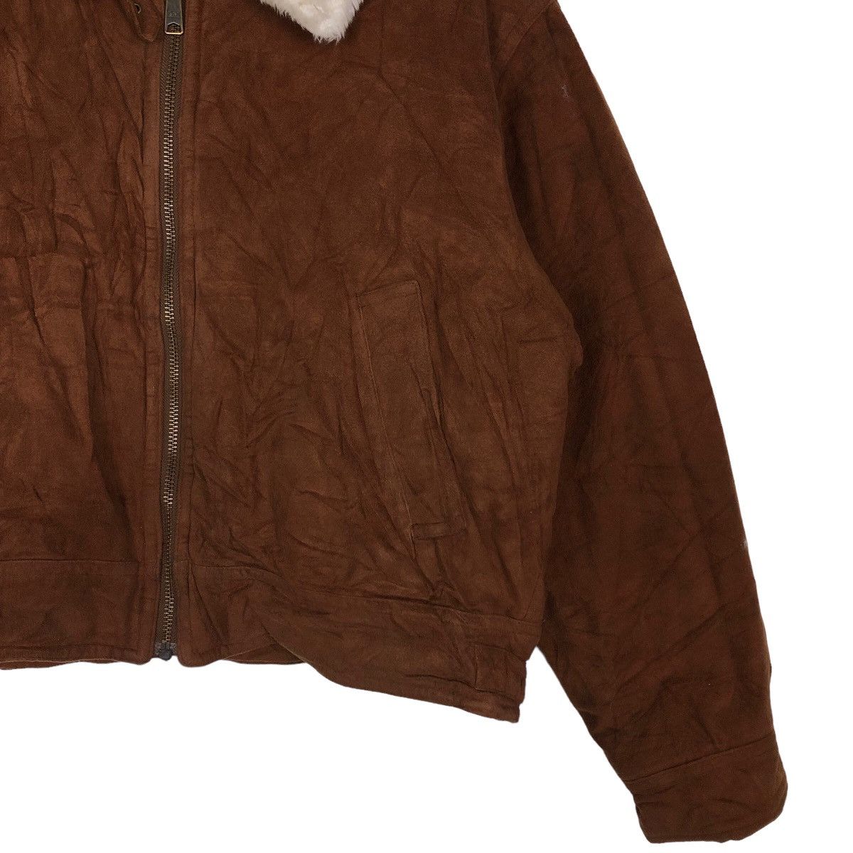 Japanese Brand 🔥80’s Vintage Cropped Genuine Leather Jacket Horse Powers Size US L / EU 52-54 / 3 - 5 Thumbnail