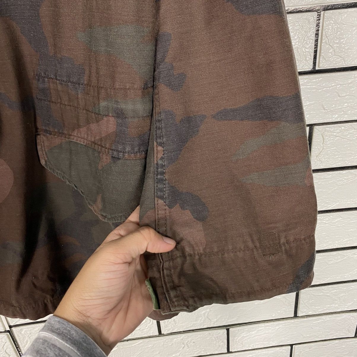 Vintage Vintage M51 Chore Military Jacket Camoflouge Multi Pocket Size US S / EU 44-46 / 1 - 16 Thumbnail