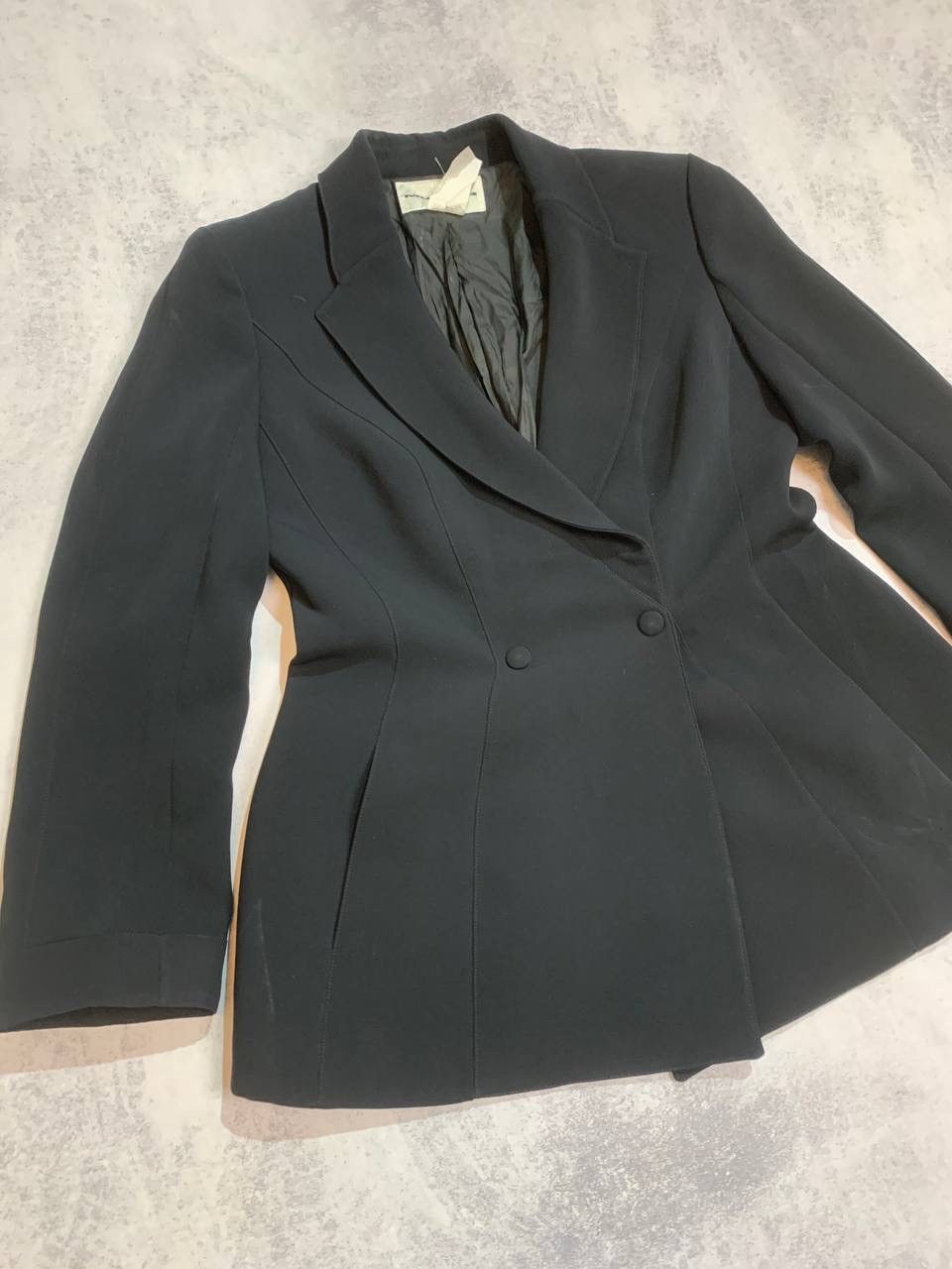 Thierry Mugler 2000 Thierry Mugler CLASSIC black design blazer 42 Size M / US 6-8 / IT 42-44 - 2 Thumbnail
