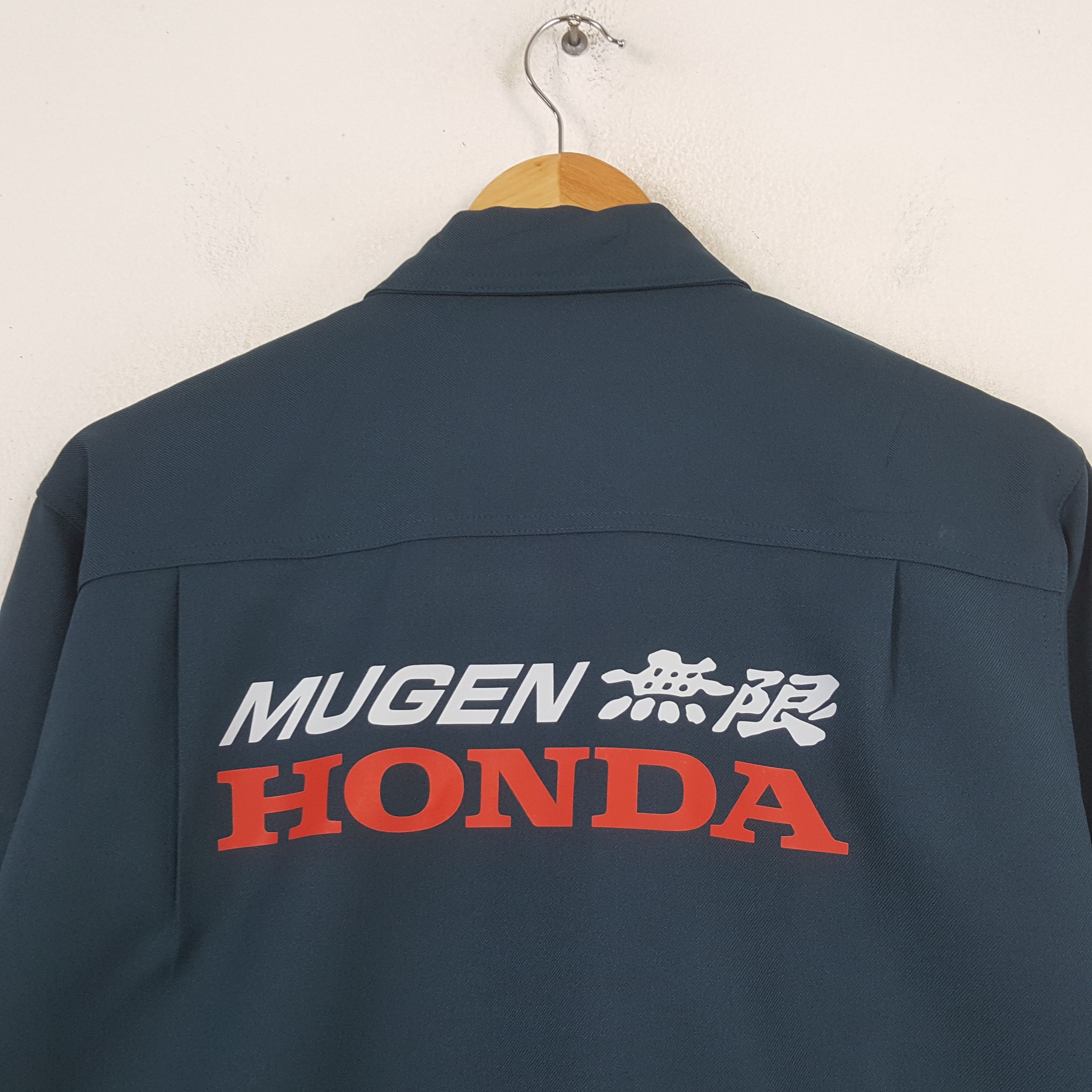 Japanese Brand × Vintage Vintage MUGEN HONDA Japan Racing Team Custom Jacket C289N27 Size US M / EU 48-50 / 2 - 2 Thumbnail