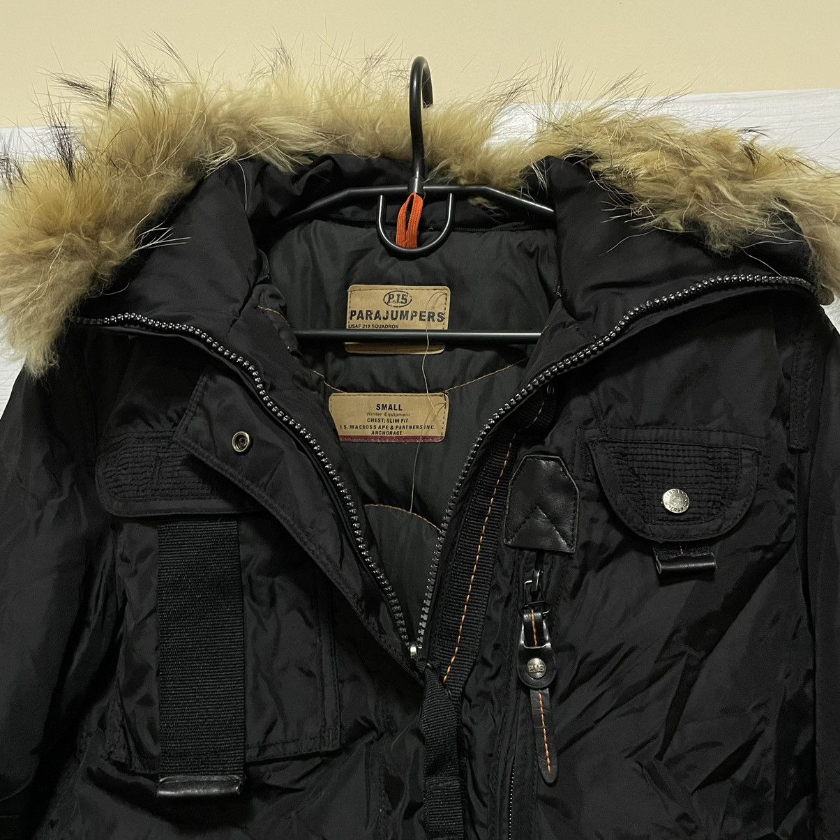 Parajumpers Parajumpers SQUADRON Jacket Coat Alaska parka fur faux mesh Size US S / EU 44-46 / 1 - 3 Thumbnail