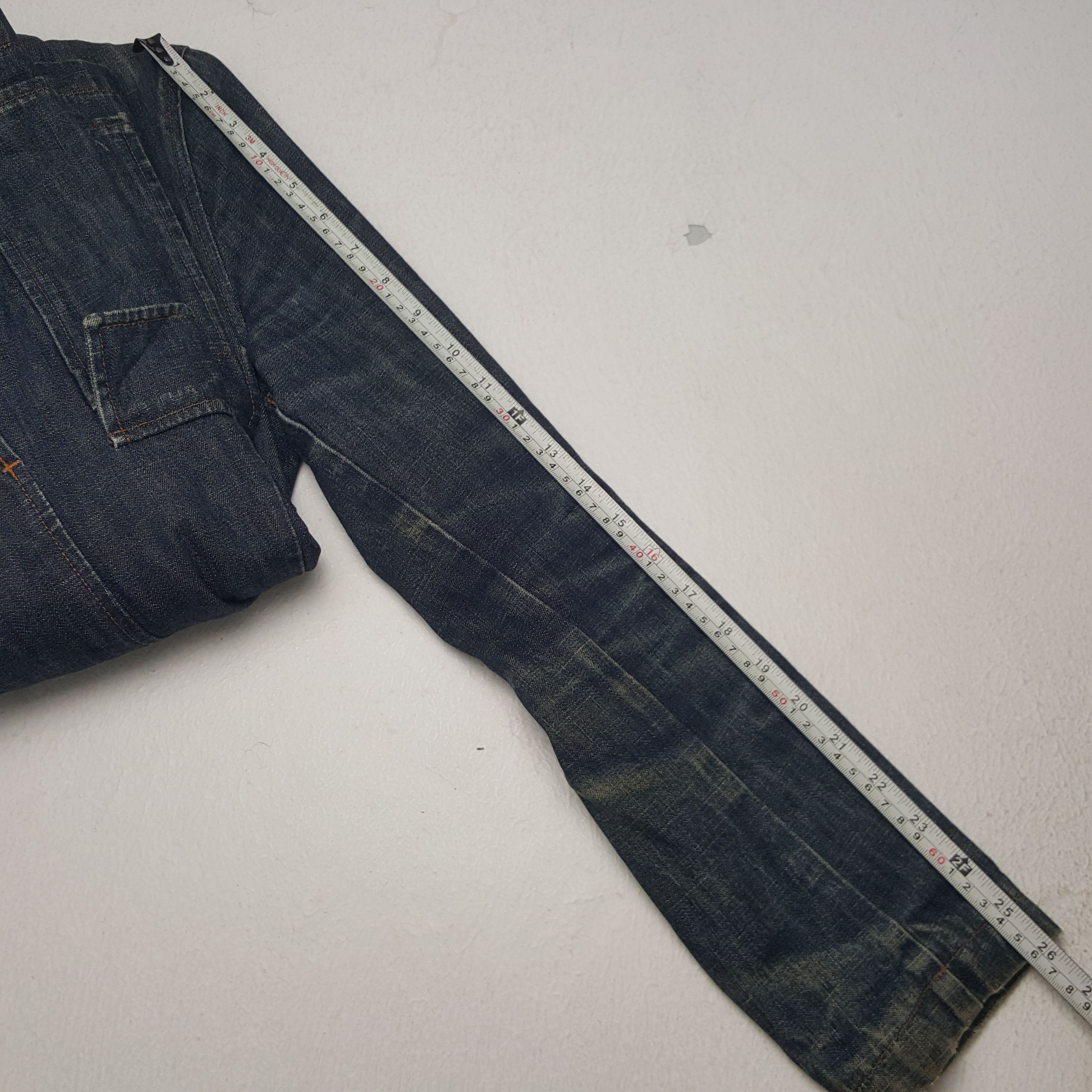 Miu Miu × Vintage Vintage Miu Miu Denim Button Blazer Jacket Size US S / EU 44-46 / 1 - 6 Thumbnail