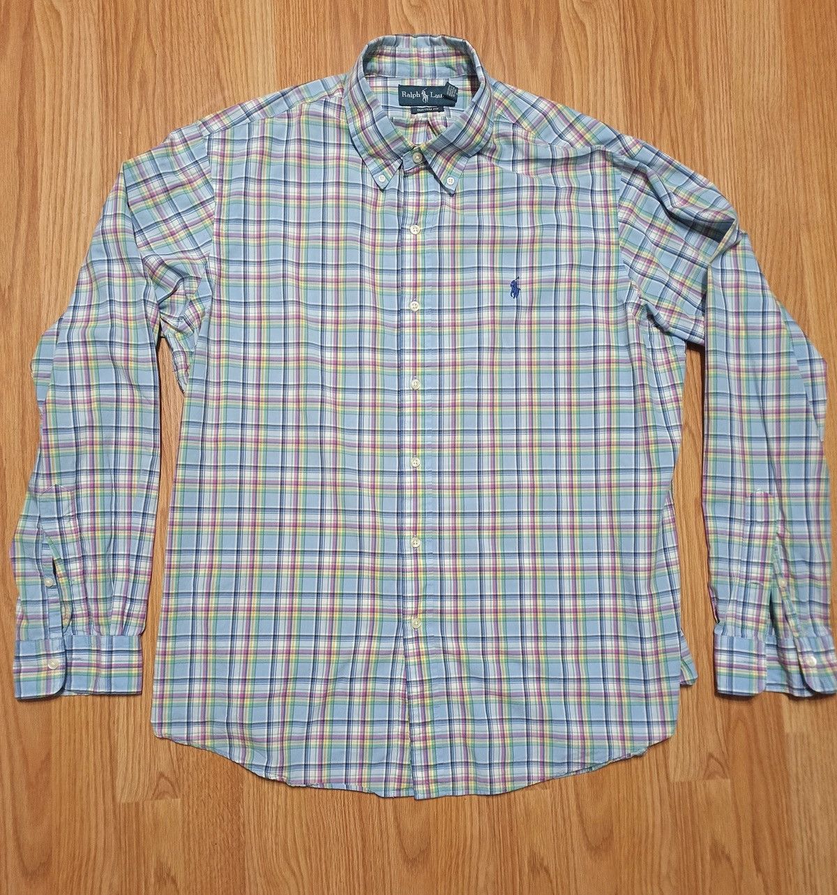 Polo Ralph Lauren Ralph Lauren Men Checked Cotton Shirt Size XL Size US XL / EU 56 / 4 - 1 Thumbnail