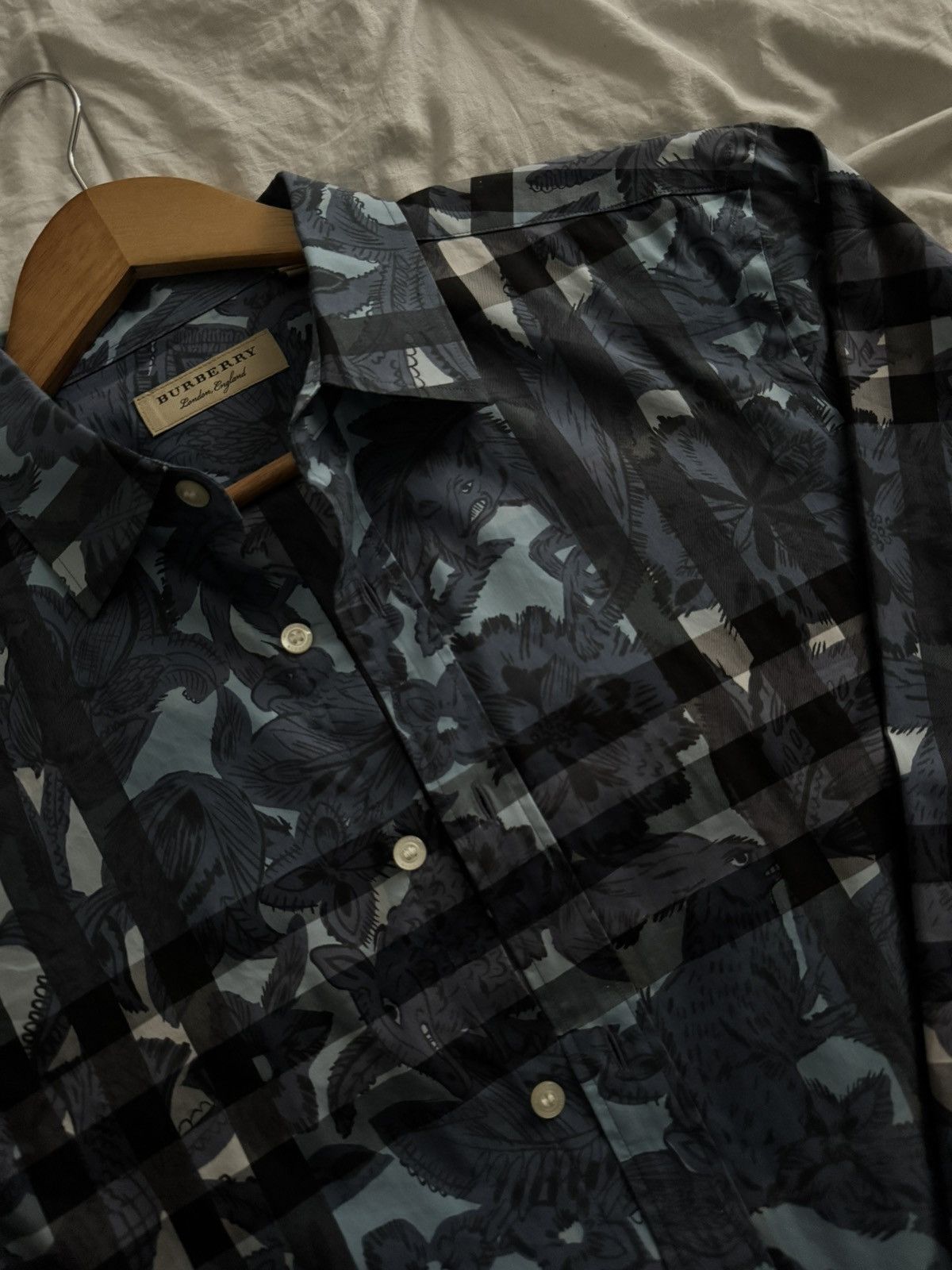 Burberry Burberry Long Sleeve Shirt blue Size US M / EU 48-50 / 2 - 2 Thumbnail