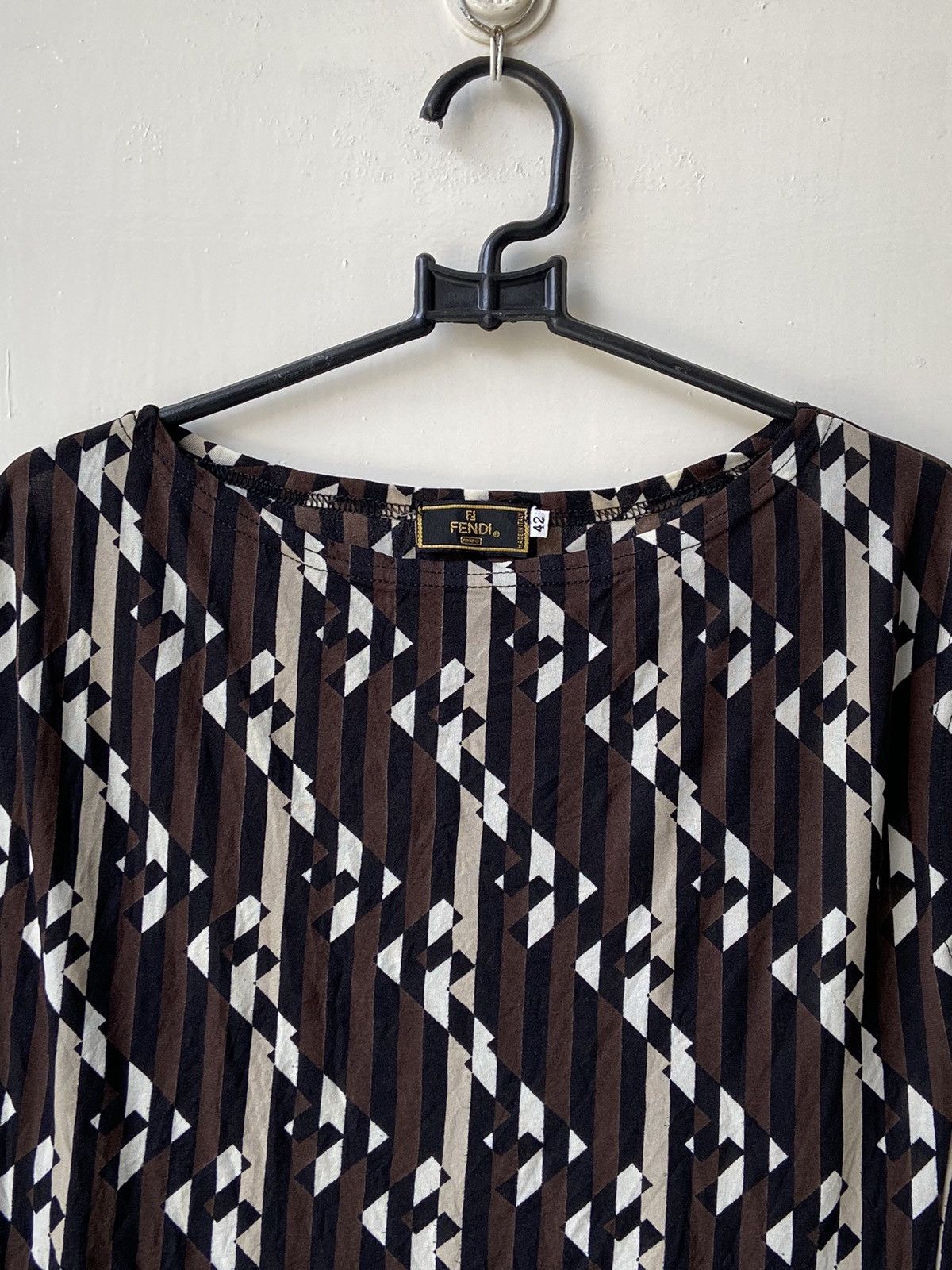 Fendi FENDI Motive Midi Dress Size S / US 4 / IT 40 - 18 Thumbnail