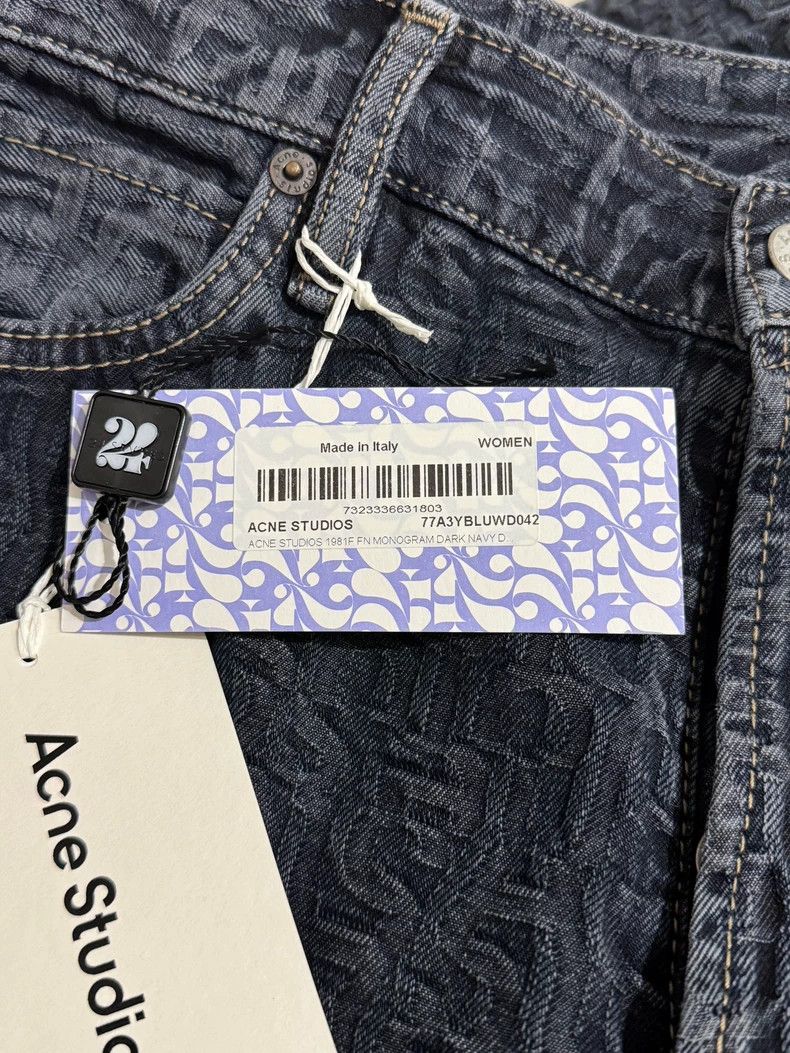 Acne Studios acne studios size:42 Patterned jeans Size 31" - 4 Thumbnail