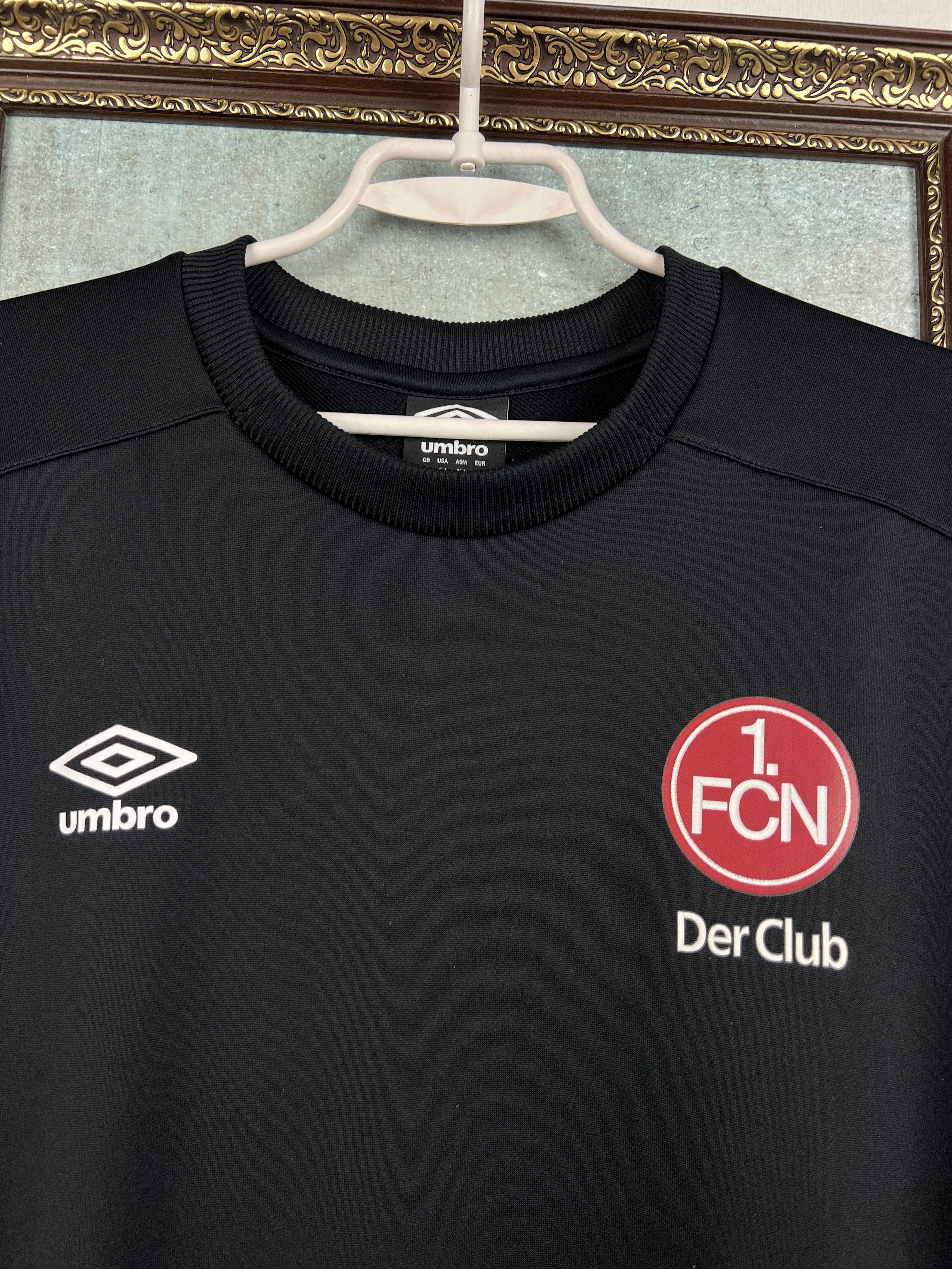 Umbro Nurnberg 1. FCN Football Sweatshirt Soccer Jacket Crewneck Size US XXL / EU 58 / 5 - 3 Thumbnail