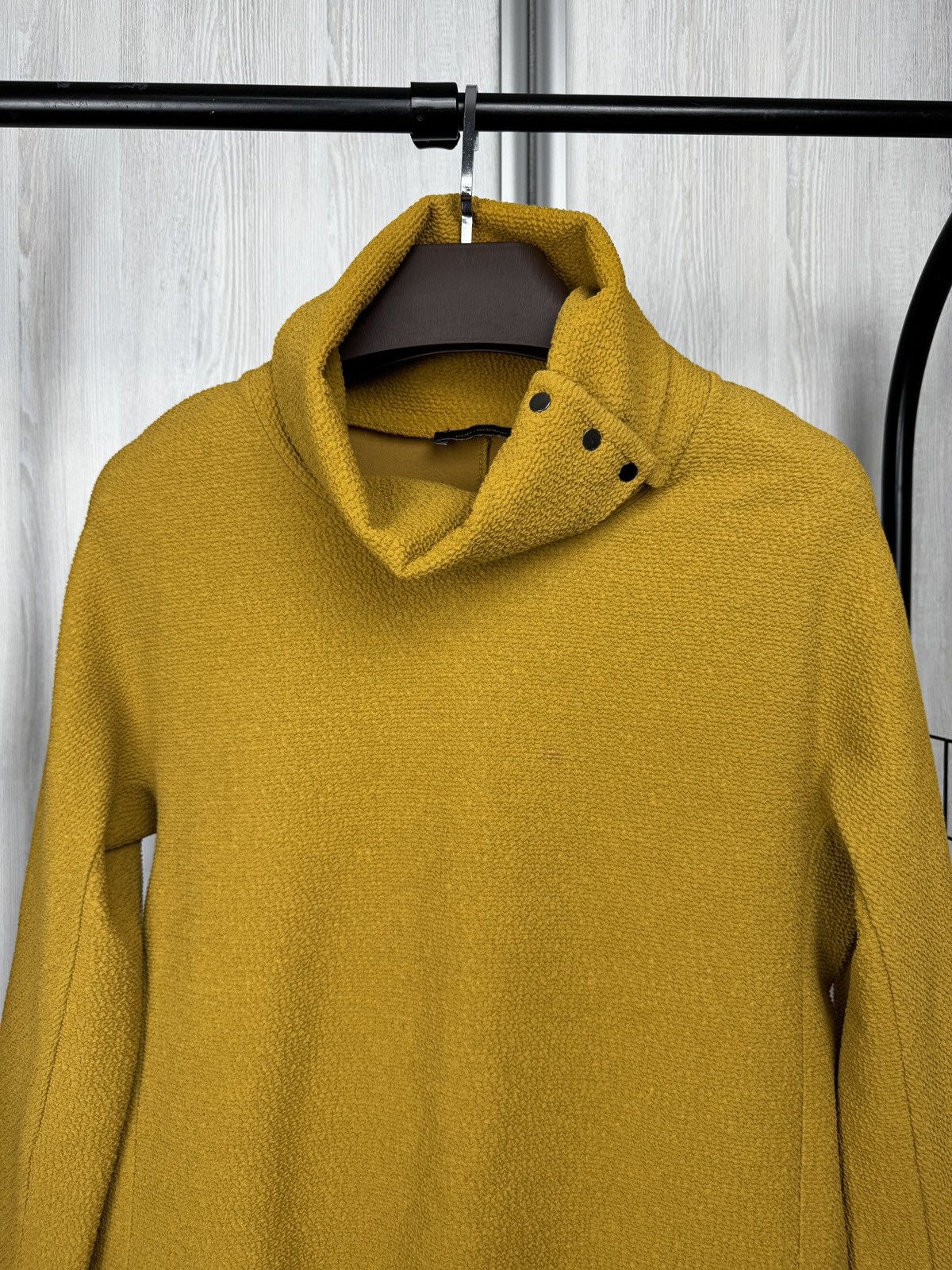 Cop Copine Cop Copine Textured funnel neck long sleeve top sweater Size S / US 4 / IT 40 - 3 Thumbnail