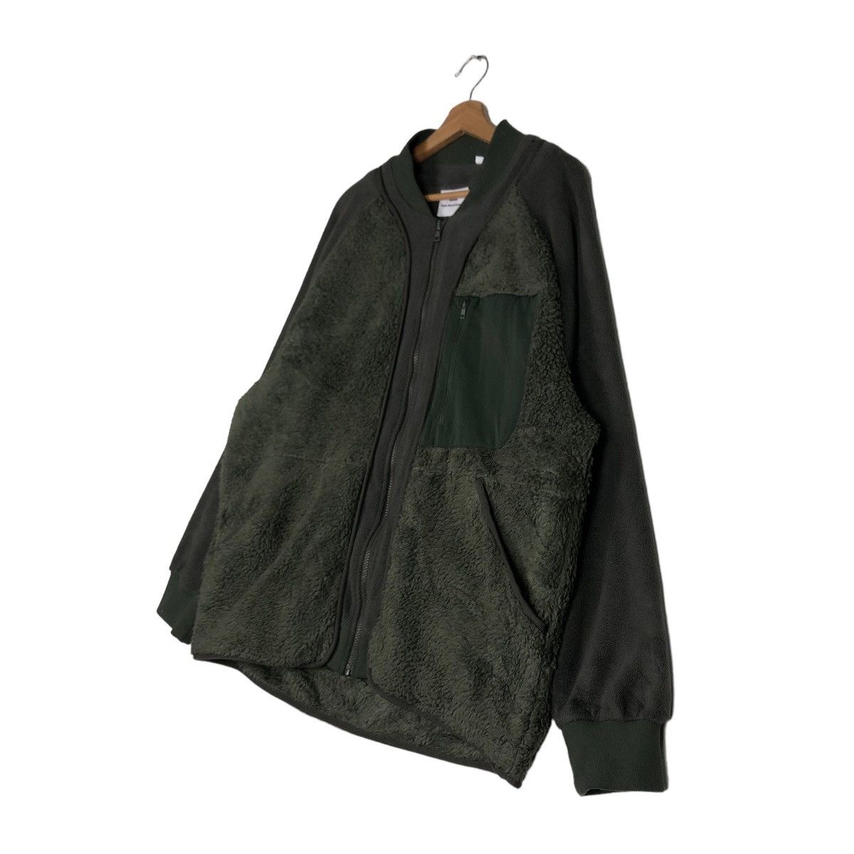 White Mountaineering 🔥Vtg Fleece Jacket Zipper White Mountaineering Japan Size US XL / EU 56 / 4 - 2 Thumbnail