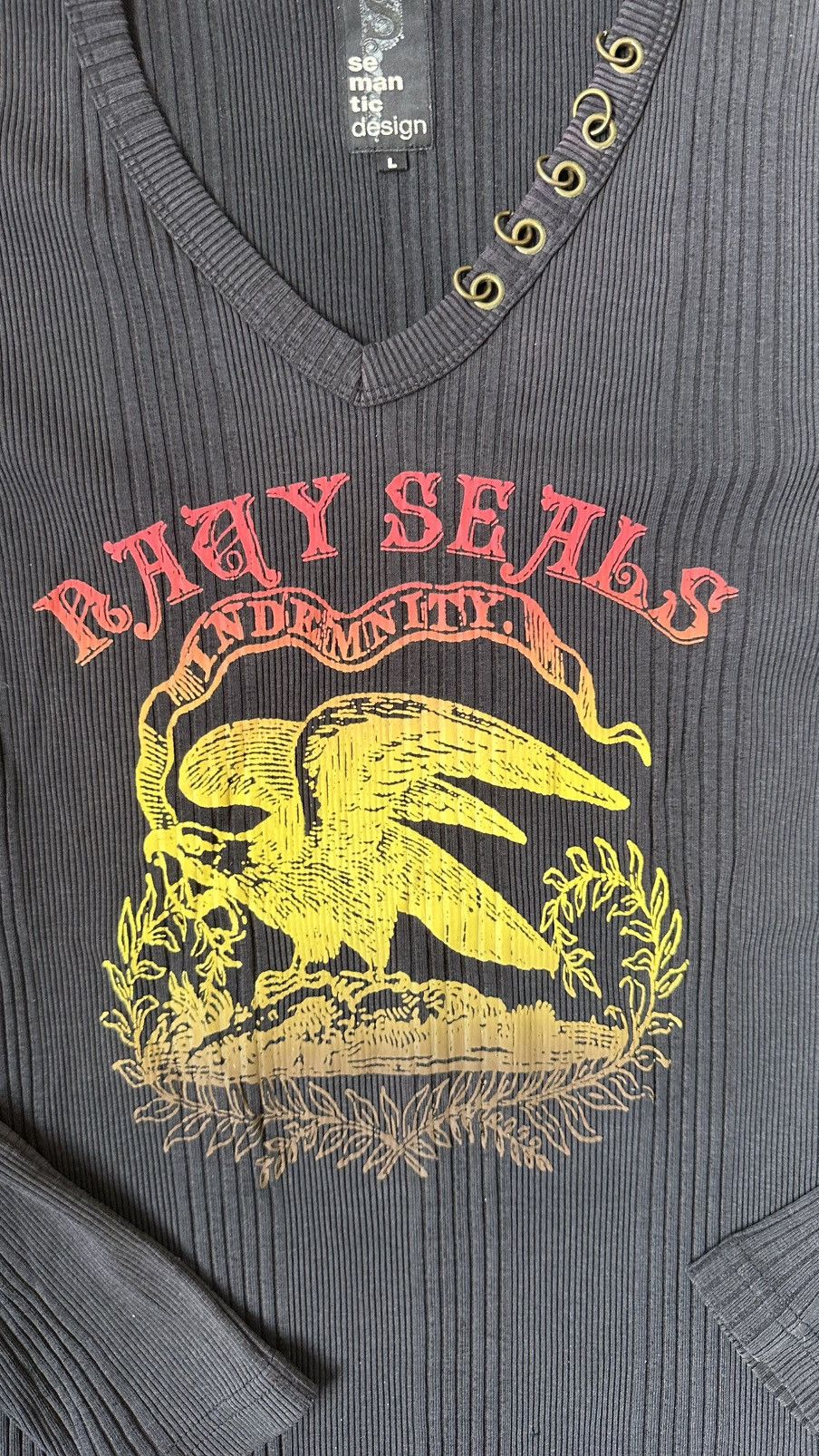 semanticdesign VINTAGE SEMANTIC DESIGNS NAVY SEALS TEE Size US S / EU 44-46 / 1 - 2 Thumbnail