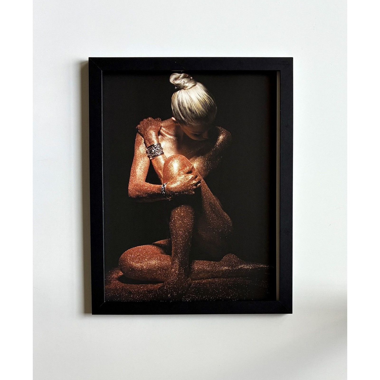 Chrome Hearts Chrome Hearts glittered body photo Poster framed 9x11 Size ONE SIZE - 1 Thumbnail