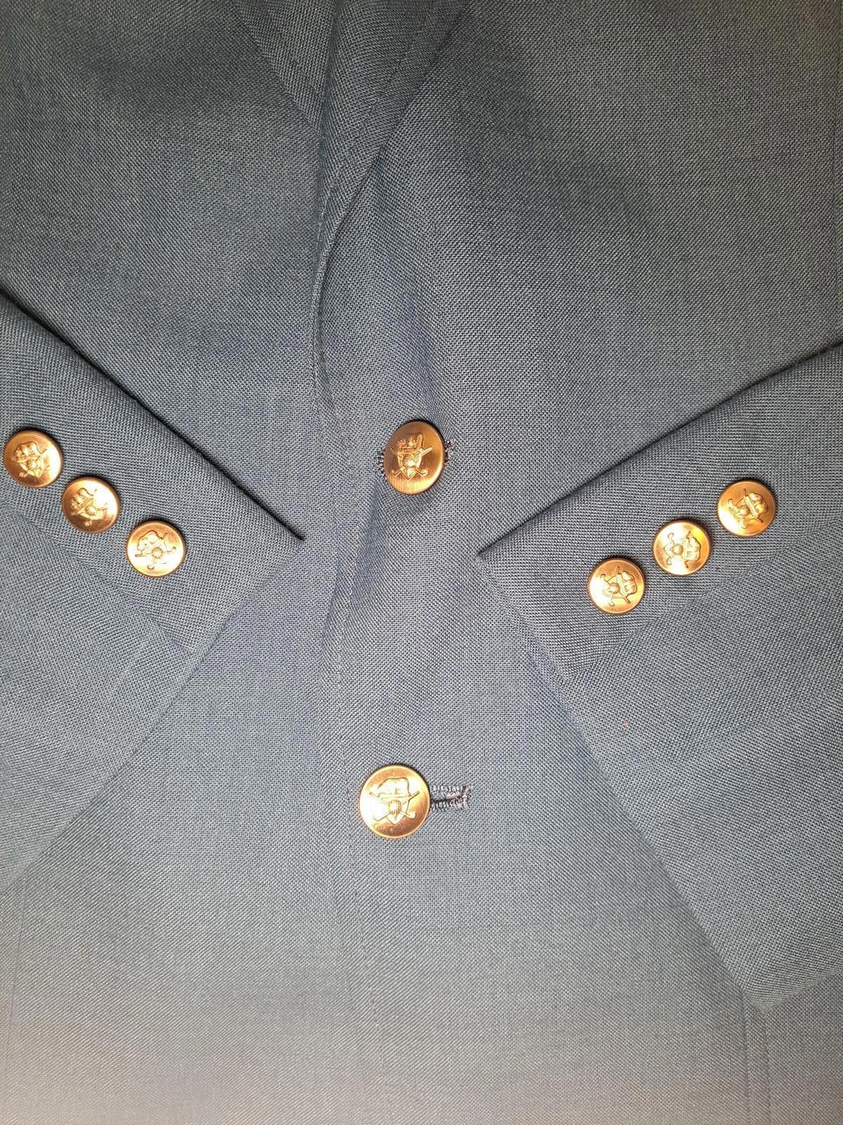 Other VINTAGE Jack Nicklaus Blazer Mens 42R Green Gold Buttons Size 42R - 5 Thumbnail