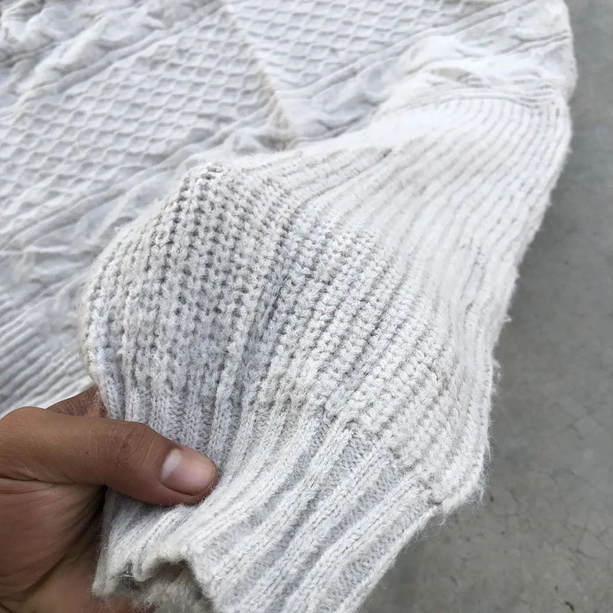 Homespun Knitwear Vintge Knitwear Warm & Soft Touch Grey Vintage Womenswear Size US L / EU 52-54 / 3 - 5 Thumbnail