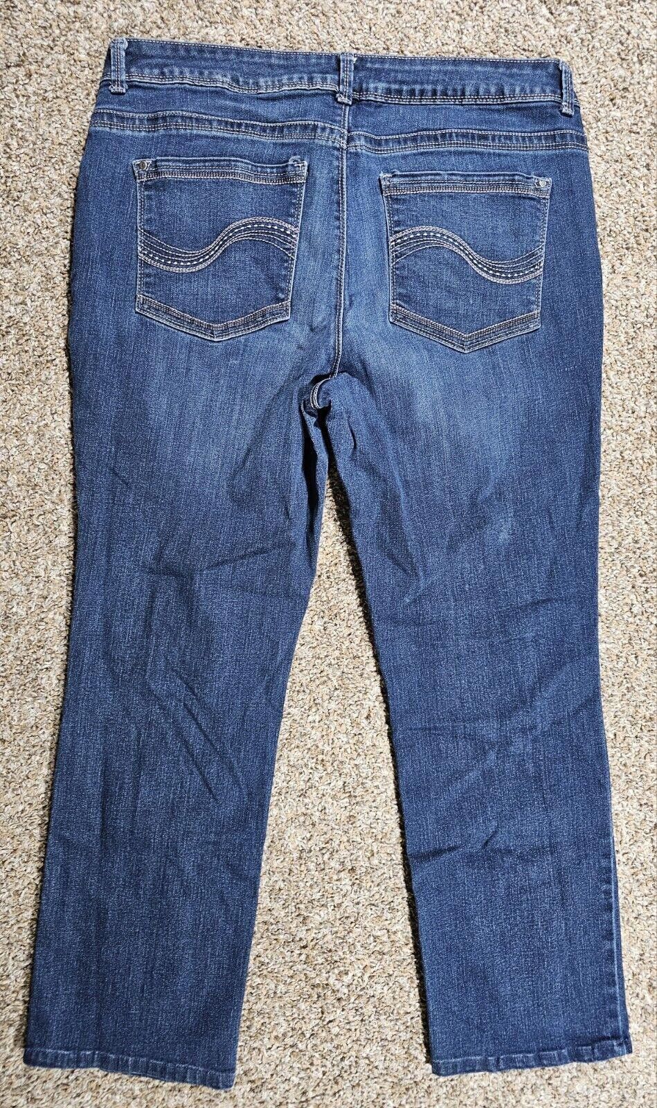 Lee Lee 1889 Perfect Fit Straight Jeans Women M SEE MEASUREMENT Size 30" / US 8 / IT 44 - 6 Thumbnail