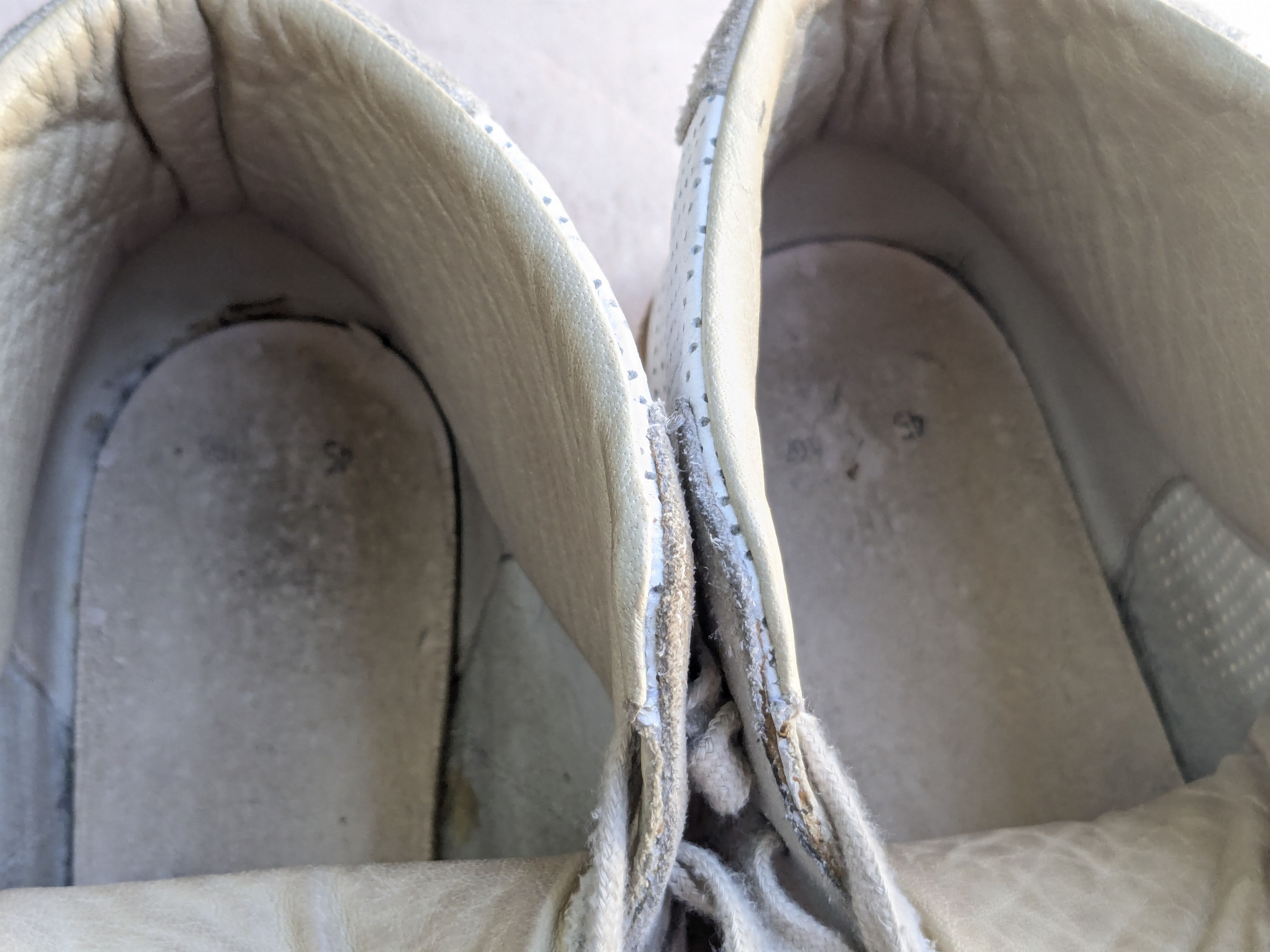 Maison Margiela Maison Margiela Replica GAT White Gray 12 45 High Tops Size US 12 / EU 45 - 6 Thumbnail