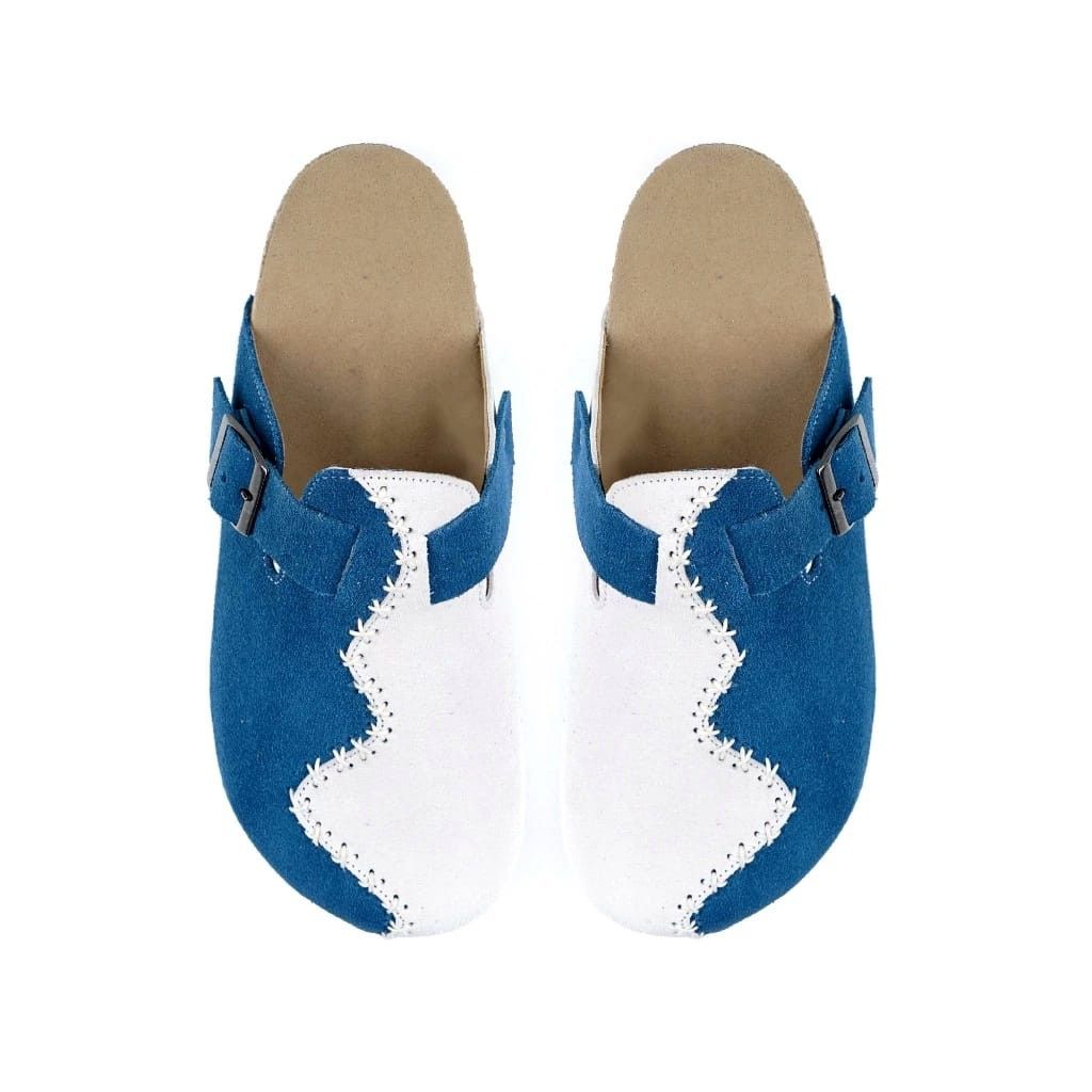 Genuine Leather Loxusdrip - Fresco Genuine Blue Pirate Clog Slips Size US 11 / EU 44 - 2 Thumbnail