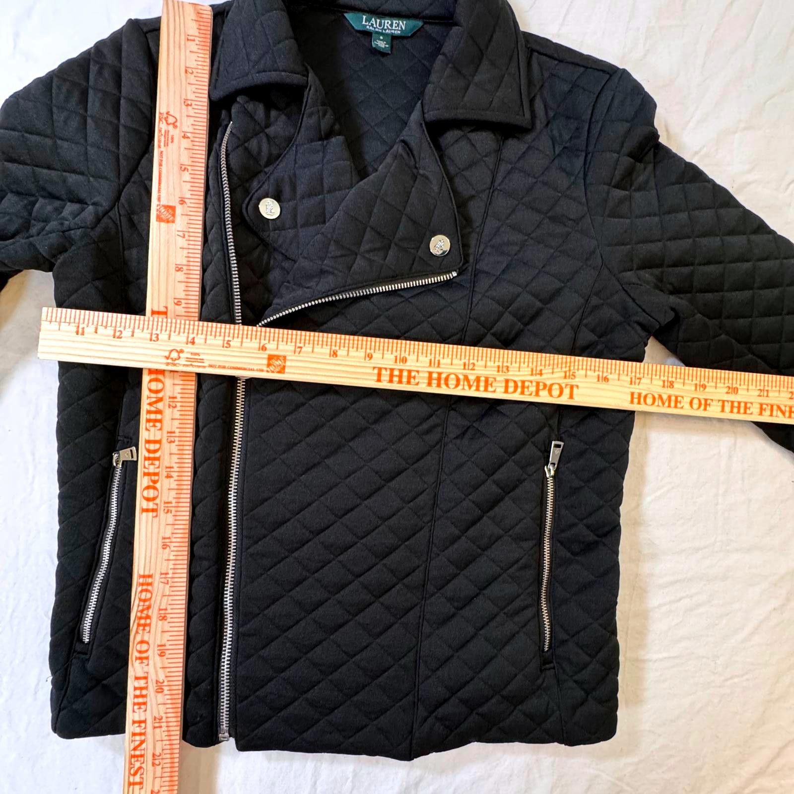 Lauren Ralph Lauren Lauren Ralph Lauren Women's Small Moto Jacket Diamond Size S / US 4 / IT 40 - 7 Thumbnail