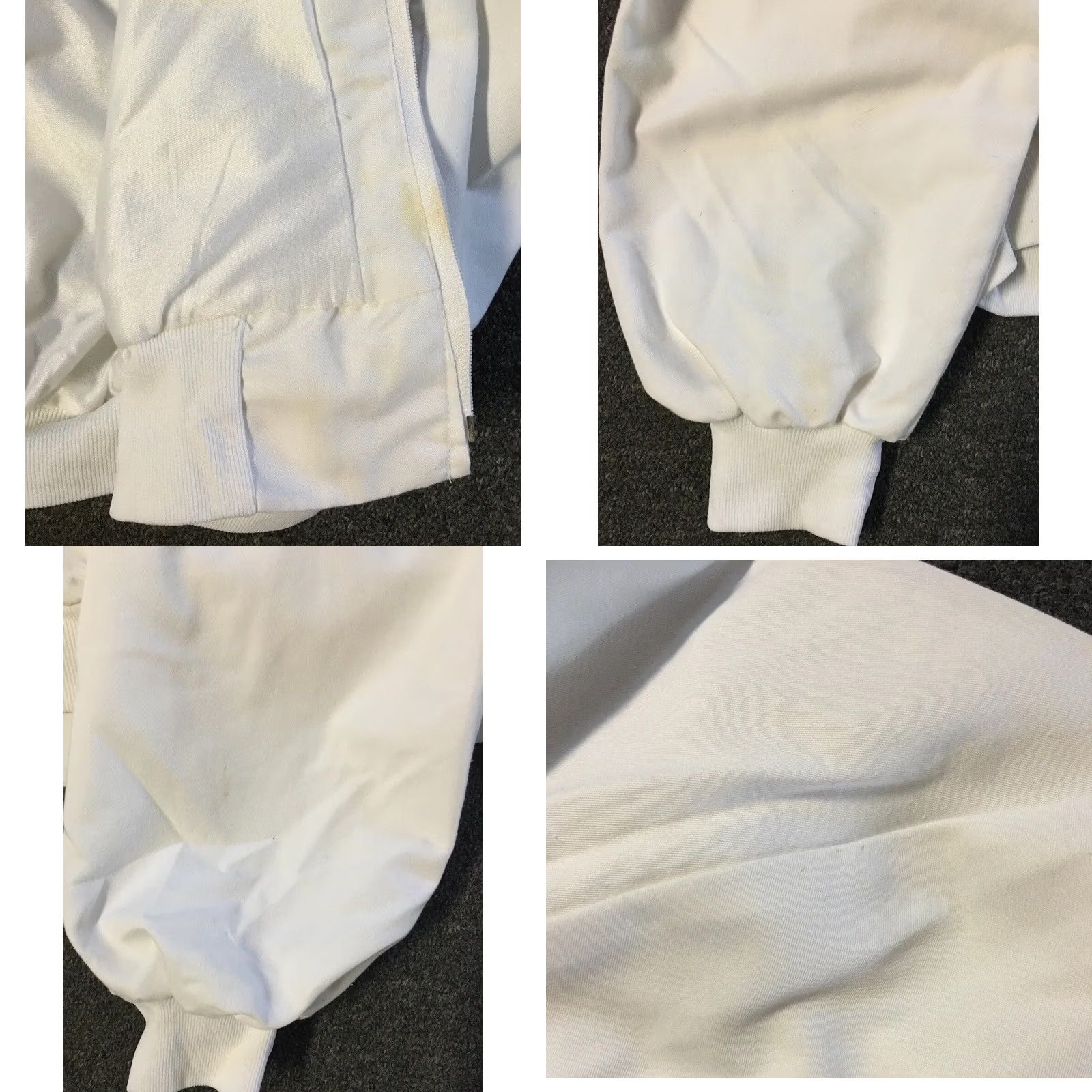 Vintage VINTAGE American Legion Auxiliary Boxy Jacket 2XL White Nylon Bomber 90s Army Grunge College USMC Usmc Military Hip Hop Punk Retro Fans Mens Size US XXL / EU 58 / 5 - 9 Thumbnail