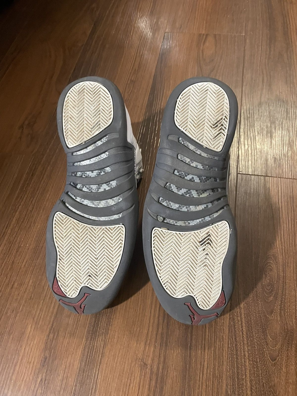 Jordan Brand × Nike White/Grey Jordan 12’s Size US 10 / EU 43 - 5 Thumbnail