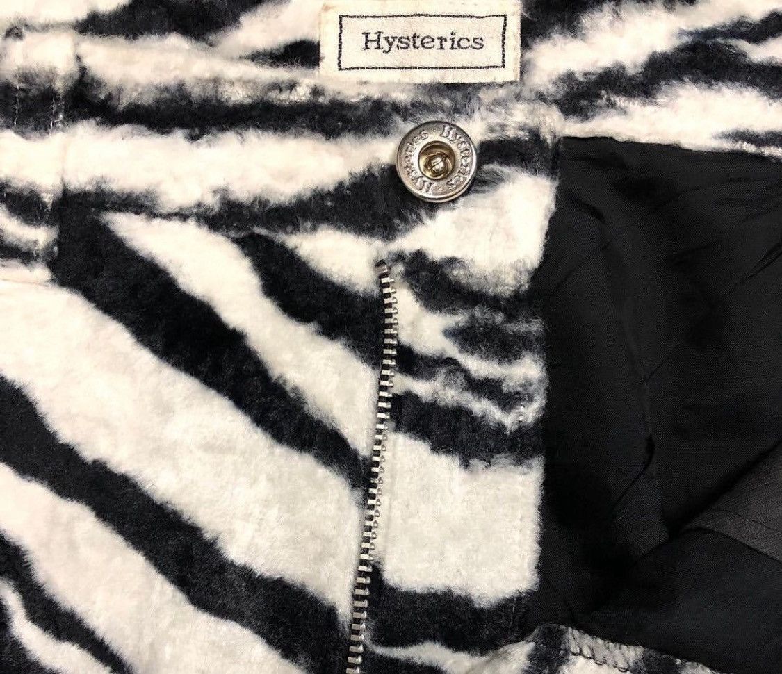 Hysteric Glamour Vintage Hysteric Glamour Zebra Velvet Pants Size US 29 - 4 Thumbnail