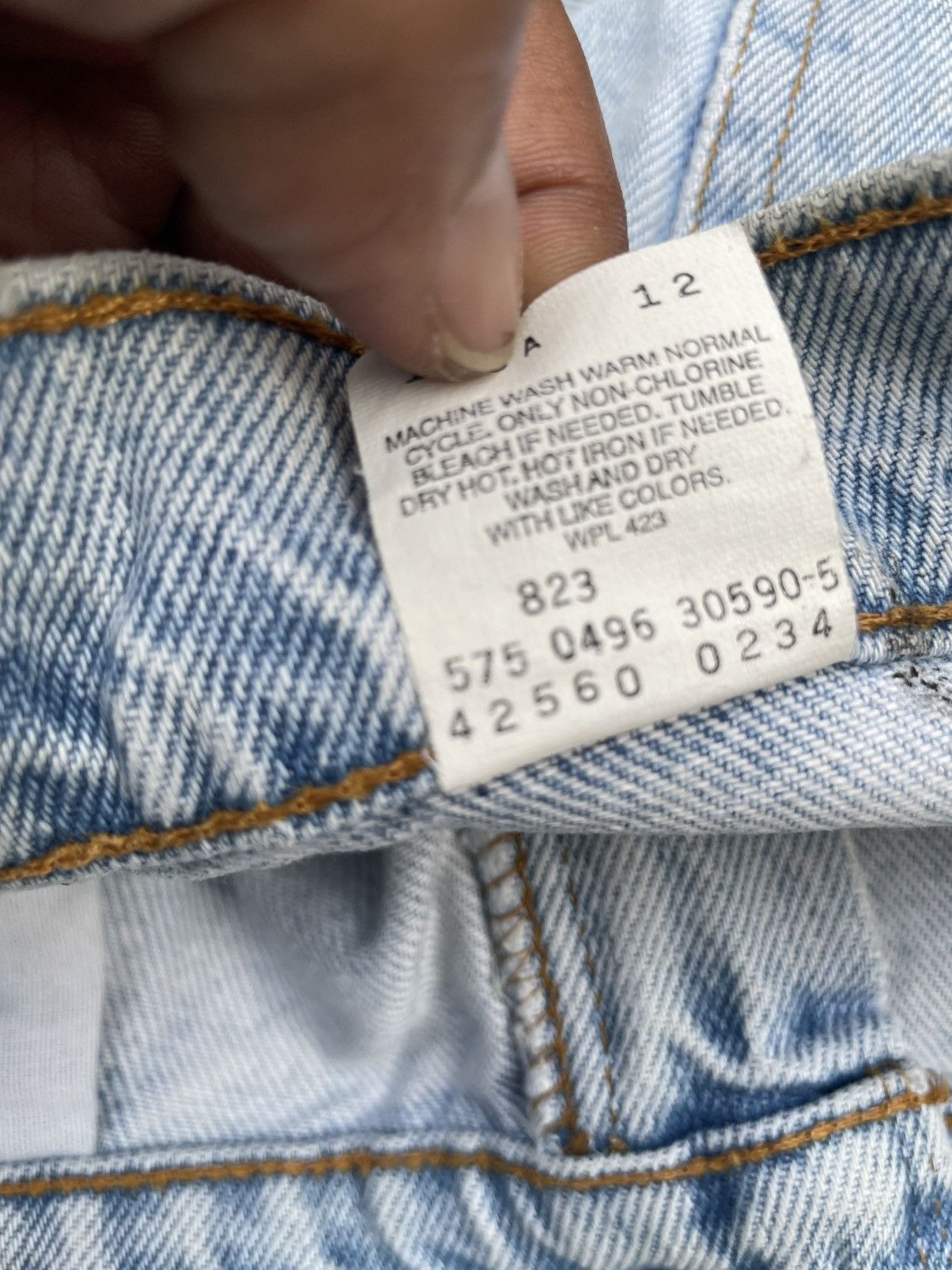 Levi's Vintage 1996 Levi’s 560 Orange Tag Size US 34 / EU 50 - 18 Thumbnail