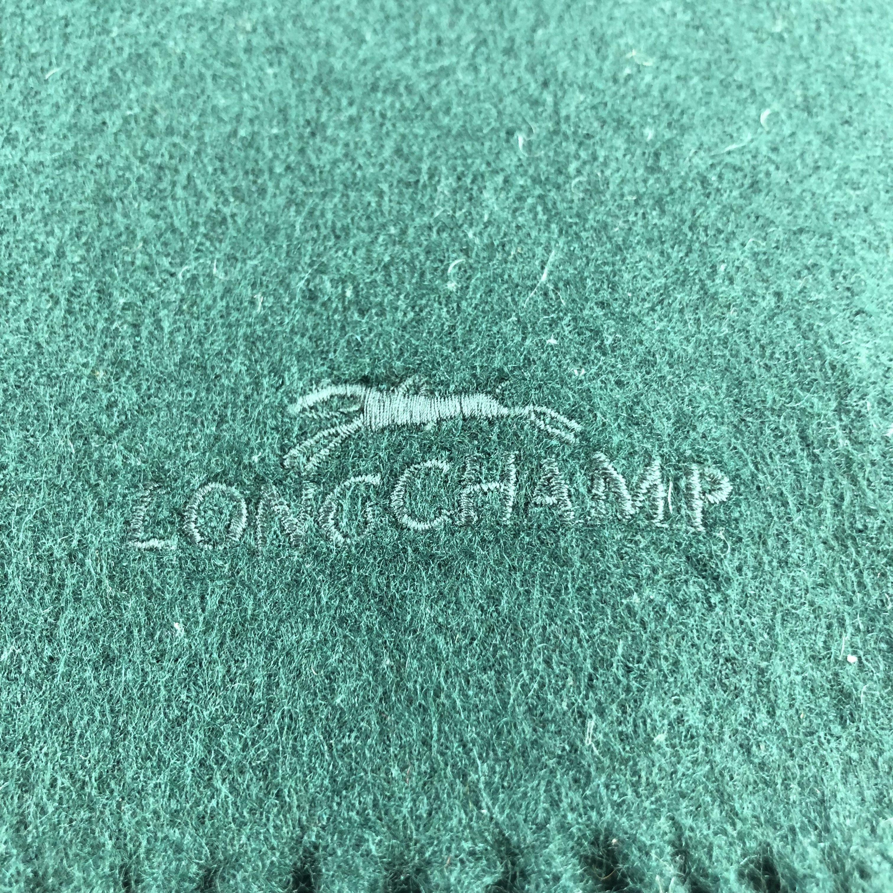 Longchamp Longchamp Tartan Wool Scarf Muffler V901 Size ONE SIZE - 4 Thumbnail
