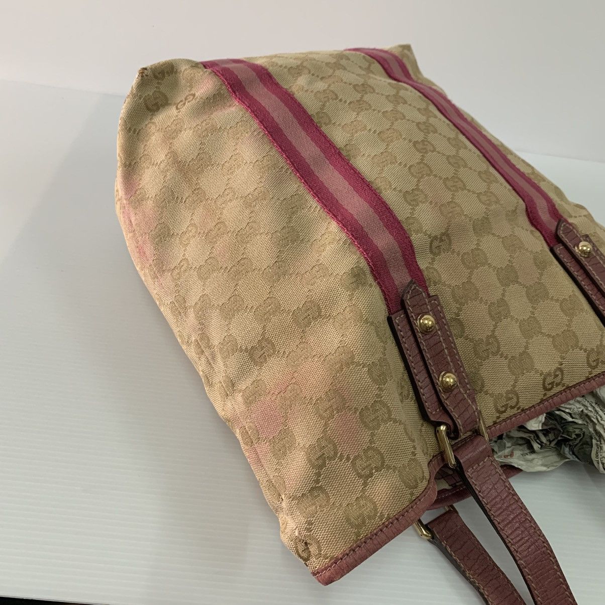 Gucci Gucci Monogram Tote Bag Size ONE SIZE - 6 Thumbnail