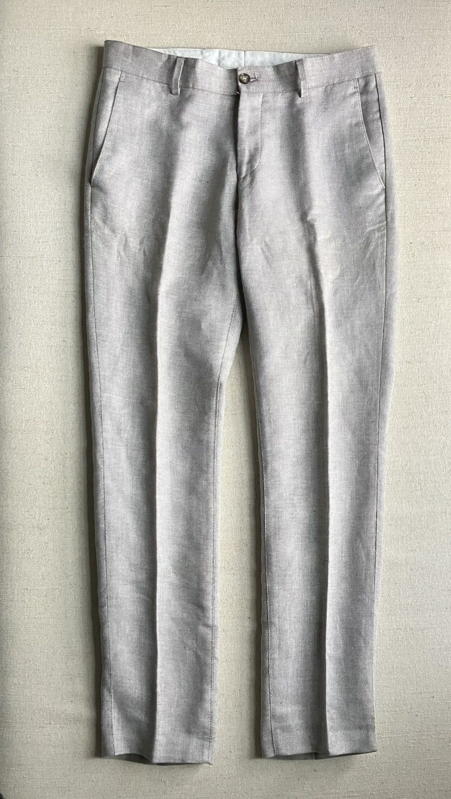 Tiger of Sweden Tiger of Sweden linen blend trouser - 46IT Size 36R - 1 Thumbnail