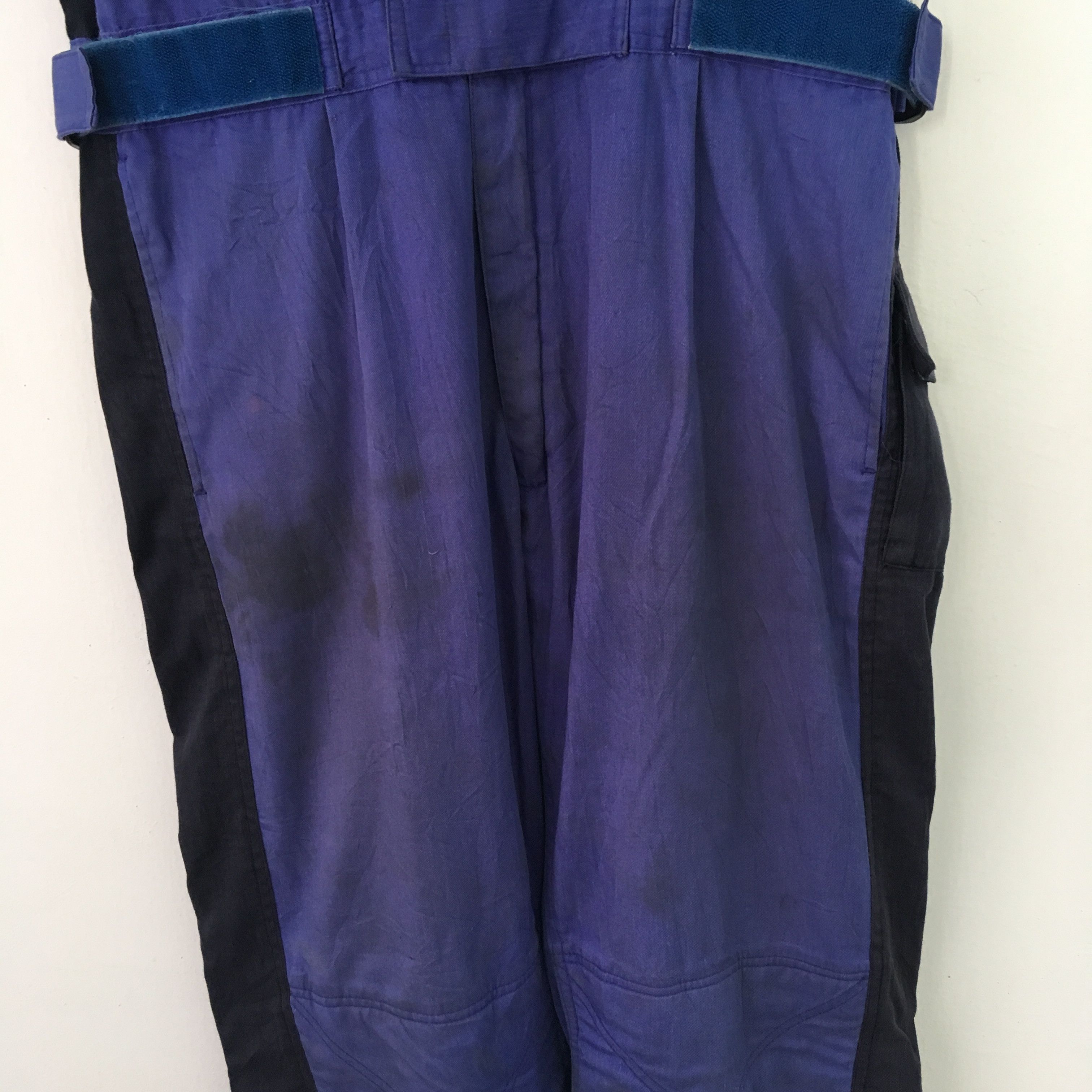Vintage × Yamaha Vintage 90s Distressed Yamaha Japan Racing Team Coveralls Size US L / EU 52-54 / 3 - 8 Thumbnail