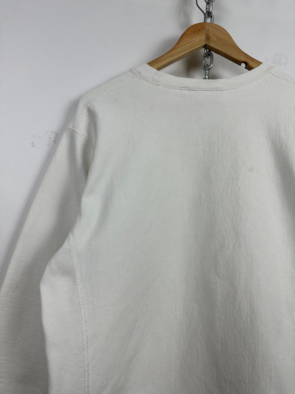 Supreme Supreme Brush Script White Crewneck Sweatshirt Size US L / EU 52-54 / 3 - 17 Thumbnail