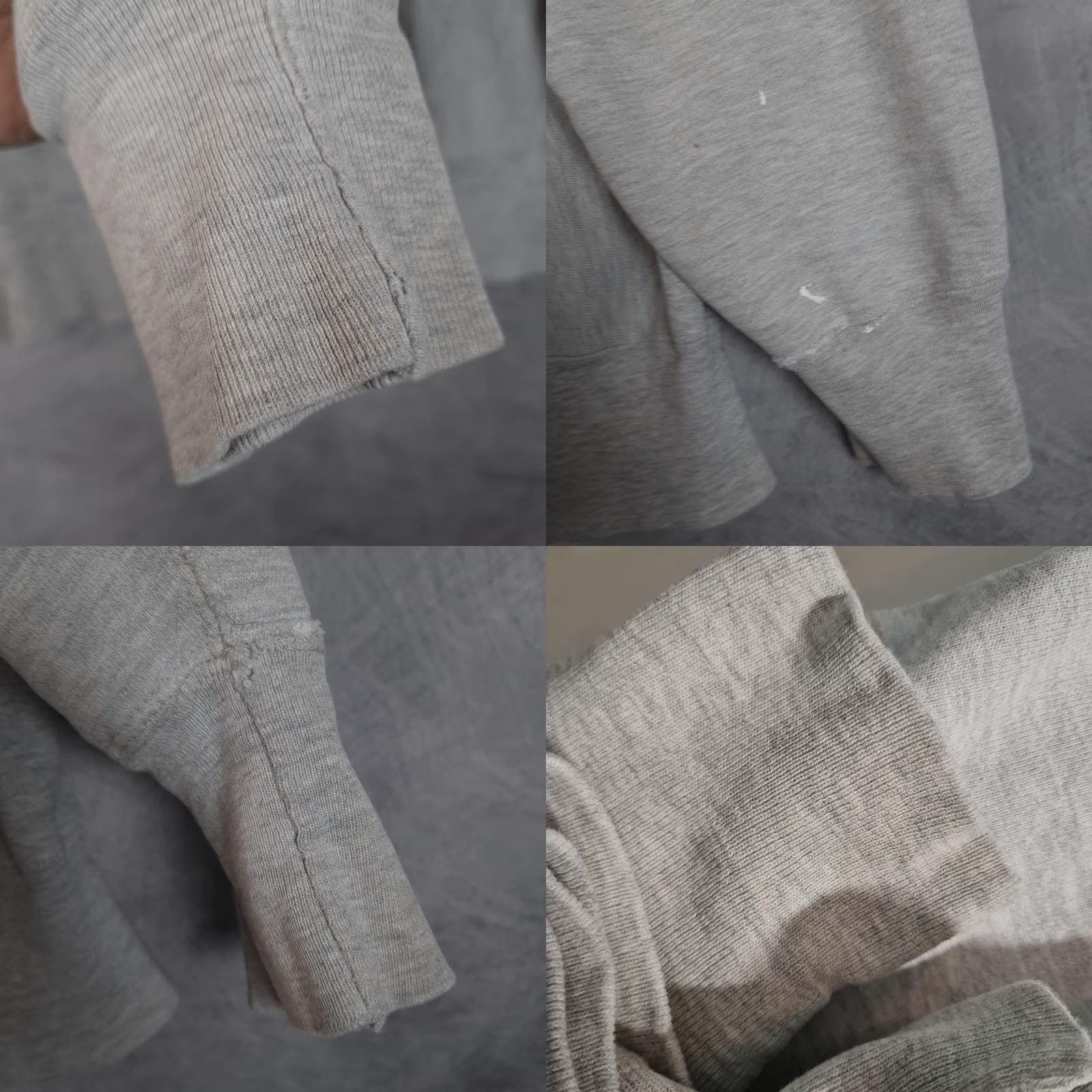 Champion VINTAGE Champion Reverse Weave Sweatshirt Mens XL Gray 80s Warmup USA Crew Neck Long Sleeve Size US XL / EU 56 / 4 - 10 Thumbnail
