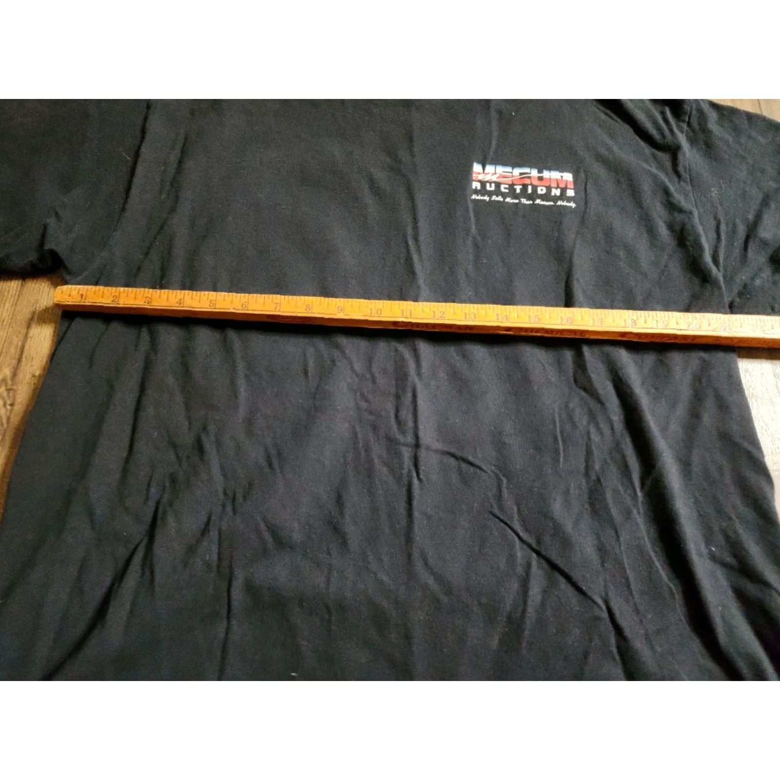 Vintage Mecum Mens XL T Shirt Cars Classic Double-Sided Size US XL / EU 56 / 4 - 2 Thumbnail