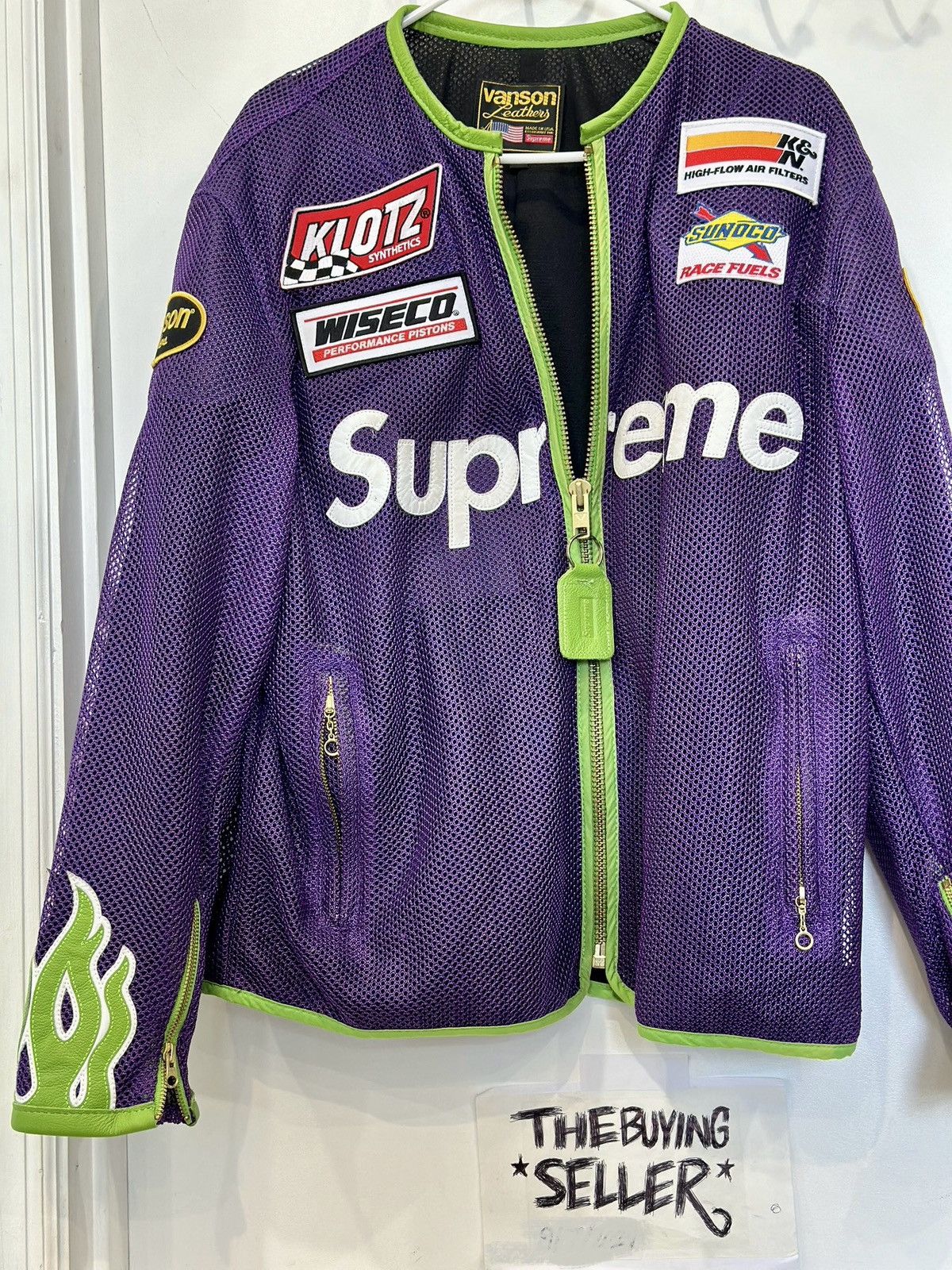 Supreme × Vanson Leathers SUPREME X VANSON CORDURA Size US XL / EU 56 / 4 - 5 Thumbnail