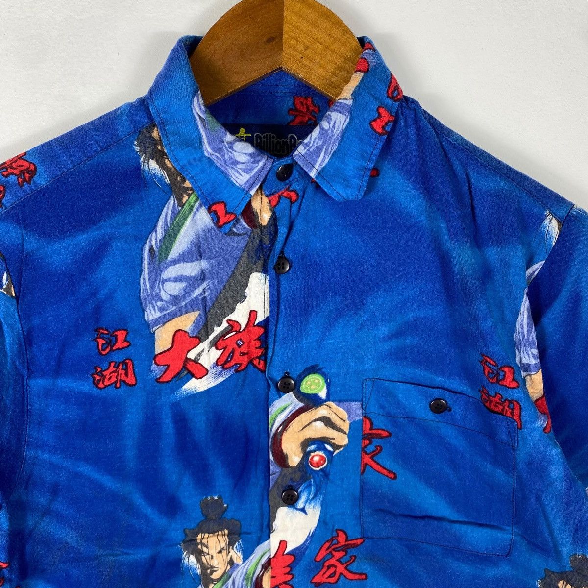 Anime × Japanese Brand × Vintage Vintage JAPANESE ANIME Button Up Shirt Small Size Size US S / EU 44-46 / 1 - 2 Thumbnail