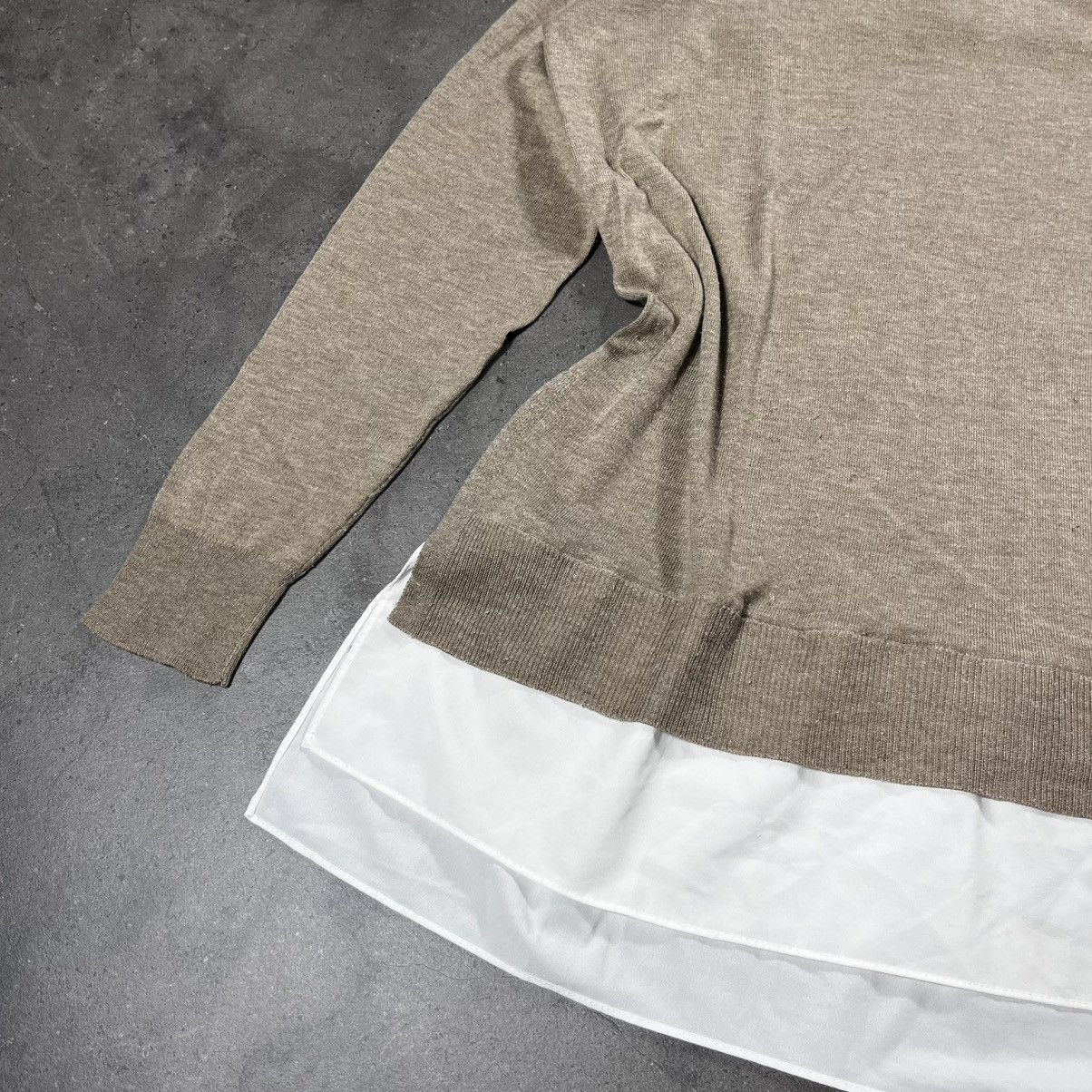 Polo Ralph Lauren Polo Ralph Lauren Silk Mulberry Knit Sweater with Shirt Size US S / EU 44-46 / 1 - 6 Thumbnail