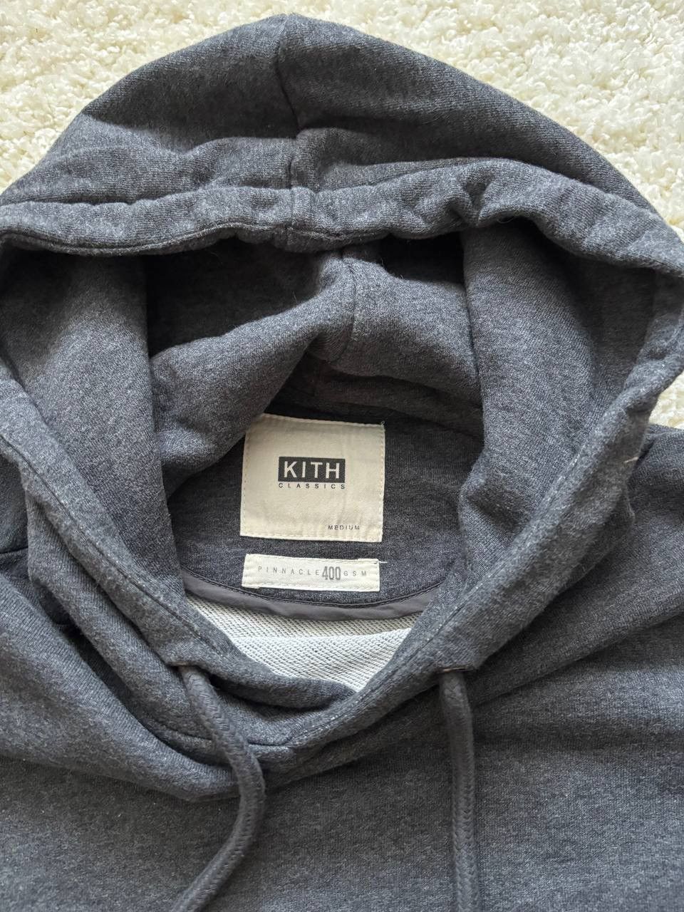 Kith × Vintage Kith graphite hoodie vintage pinnacle 400 GSM Size US M / EU 48-50 / 2 - 6 Thumbnail