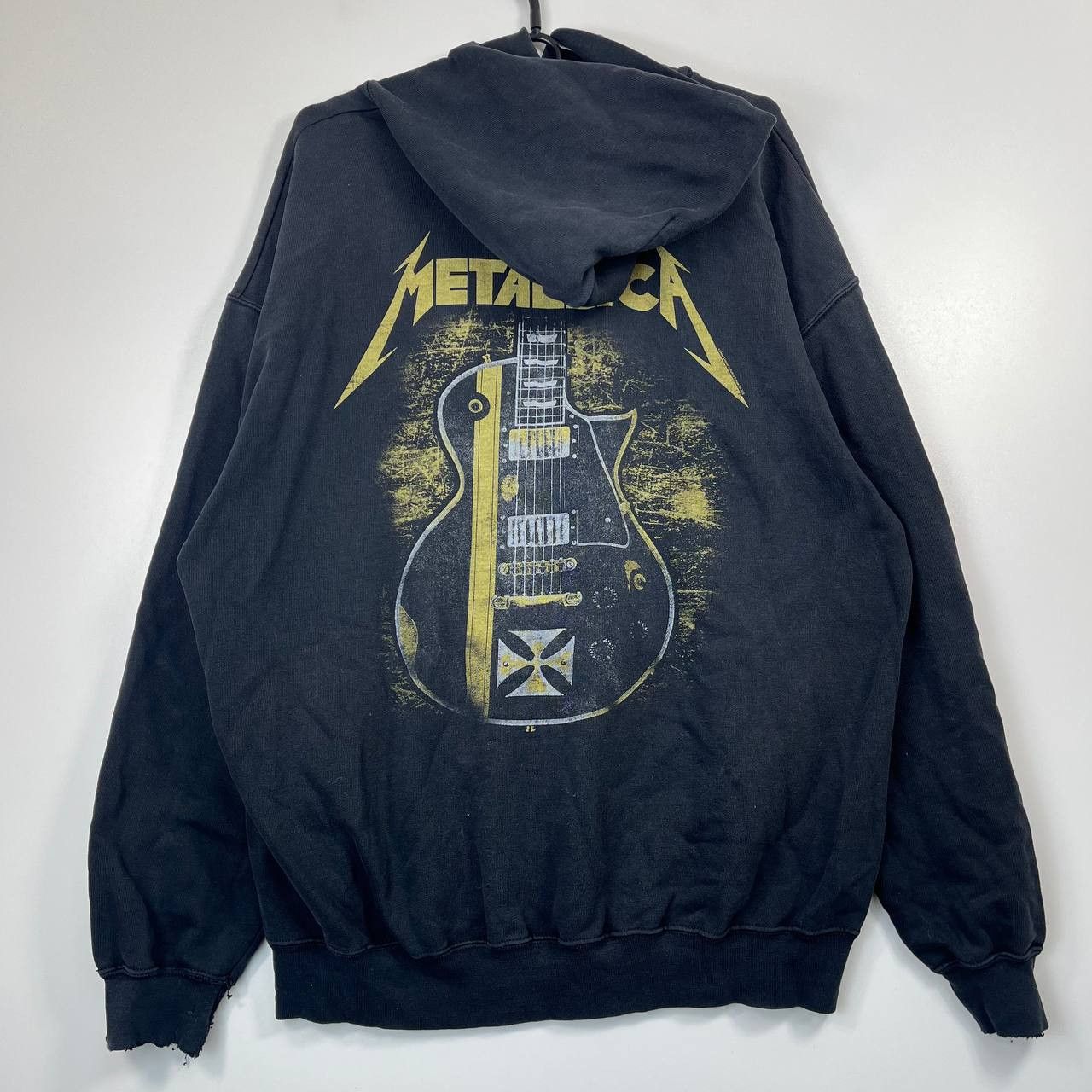 Fruit Of The Loom Metallica Hoodie Black Band Pullover Sweatshirt Size XL Size US XL / EU 56 / 4 - 6 Thumbnail