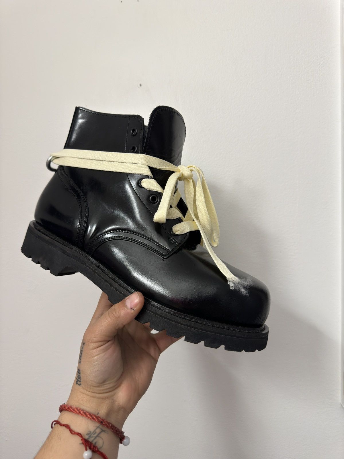 Other 1980’s Vintage Military Leather Ankle Combat Boots Size US 10.5 / EU 43-44 - 2 Thumbnail