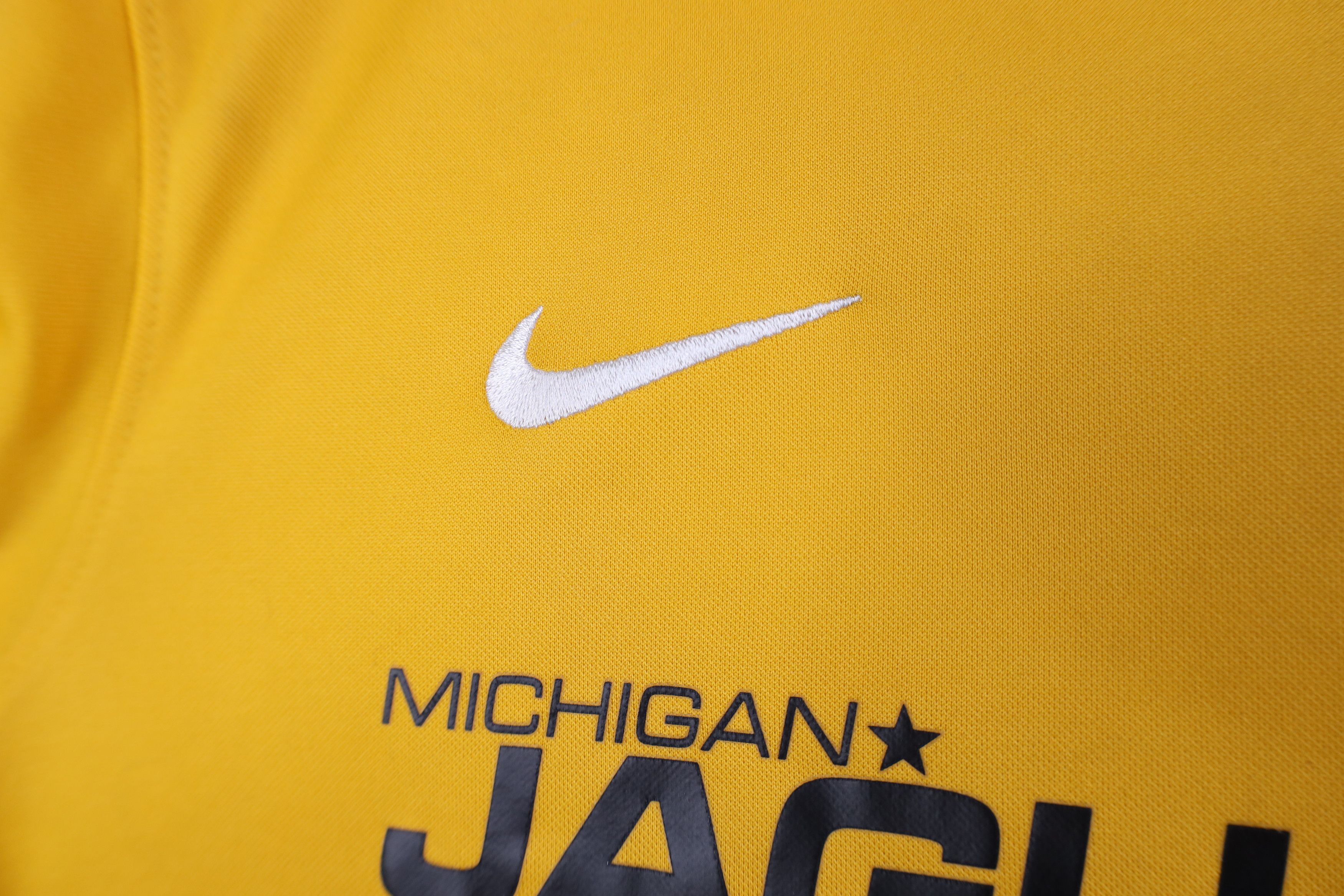 Nike Nike Soccer Spell Michigan Jaguars FC Soccer Jersey Yellow Size S / US 4 / IT 40 - 5 Thumbnail