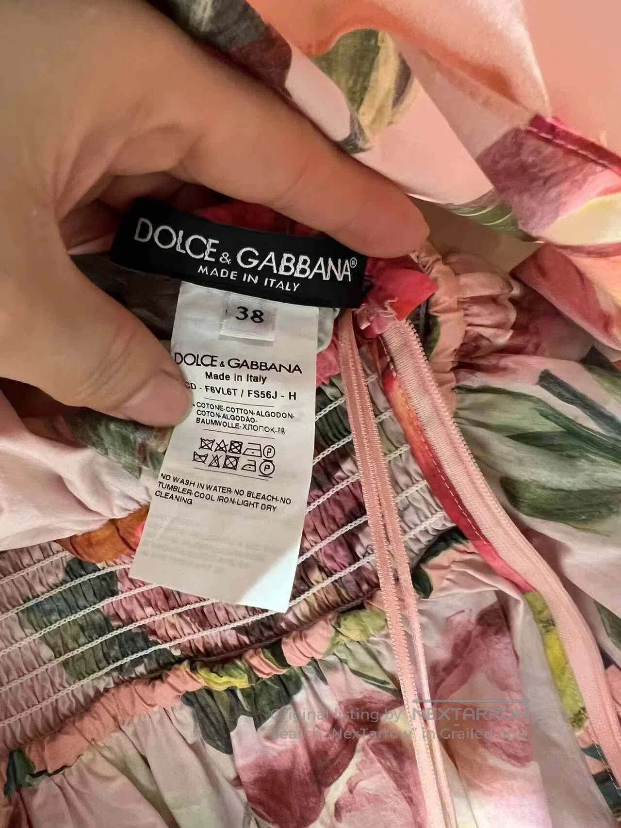 Dolce & Gabbana Dolce & Gabbana Floral Dress. Size S / US 4 / IT 40 - 3 Thumbnail