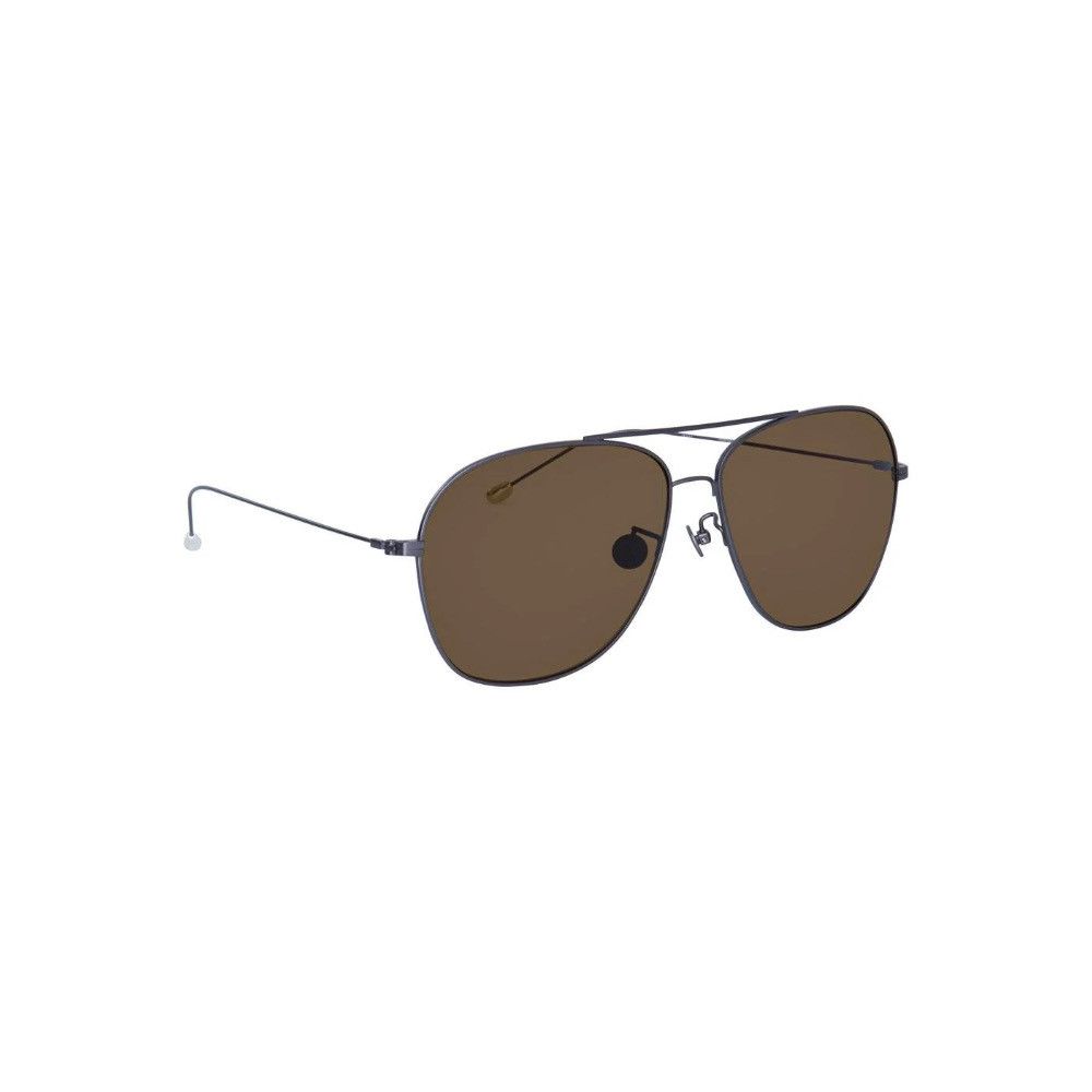 Ann Demeulemeester Ann Demeulemeester Sunglasses Antique Silver and Brown Size ONE SIZE - 2 Thumbnail