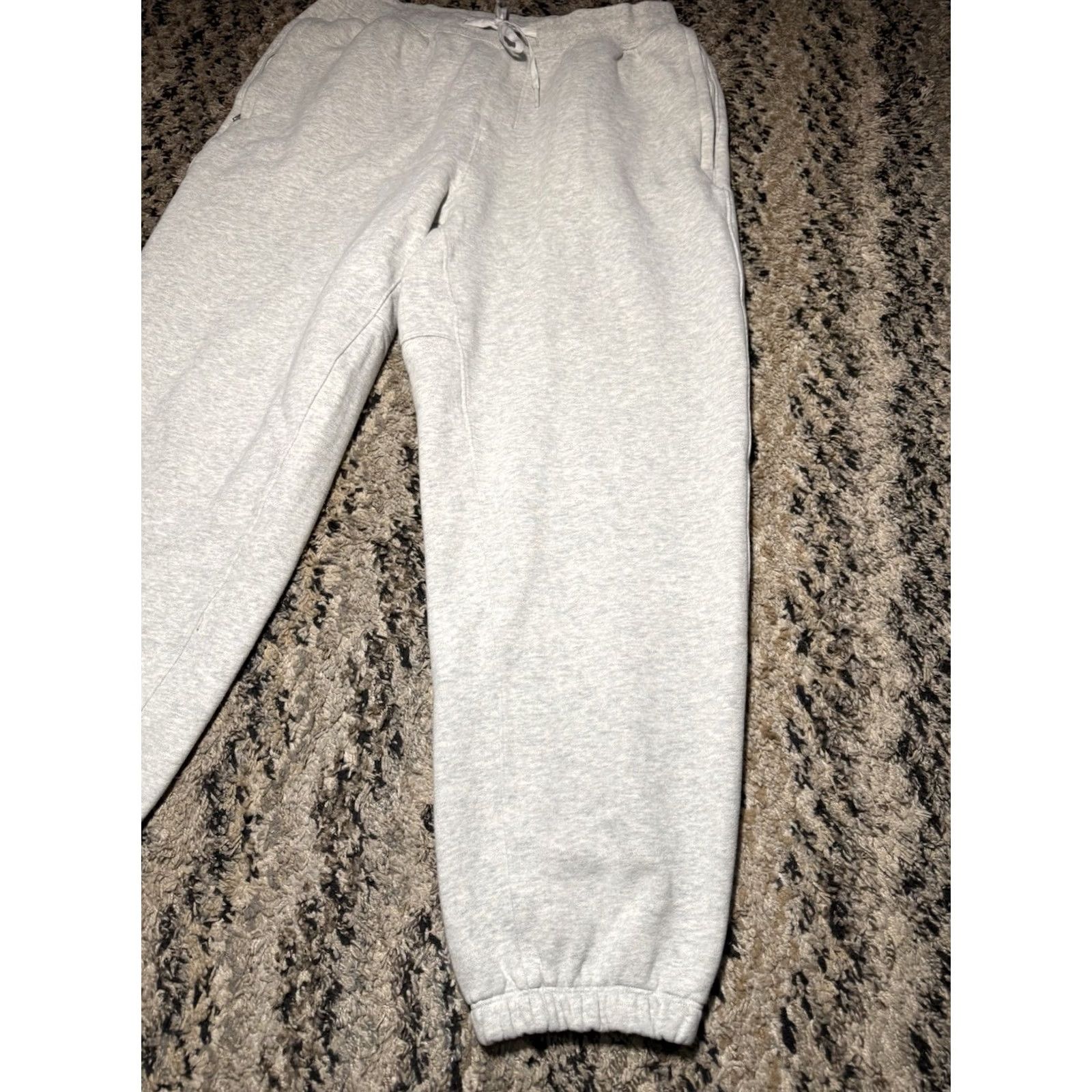 Lululemon Lululemon Jogger Mens Med Gray Steady State Training Sweatpants Athleisure Gym Pants Regular Tapered Pockets Stretch Mens Gray Sweatpants Size US 31 - 2 Thumbnail