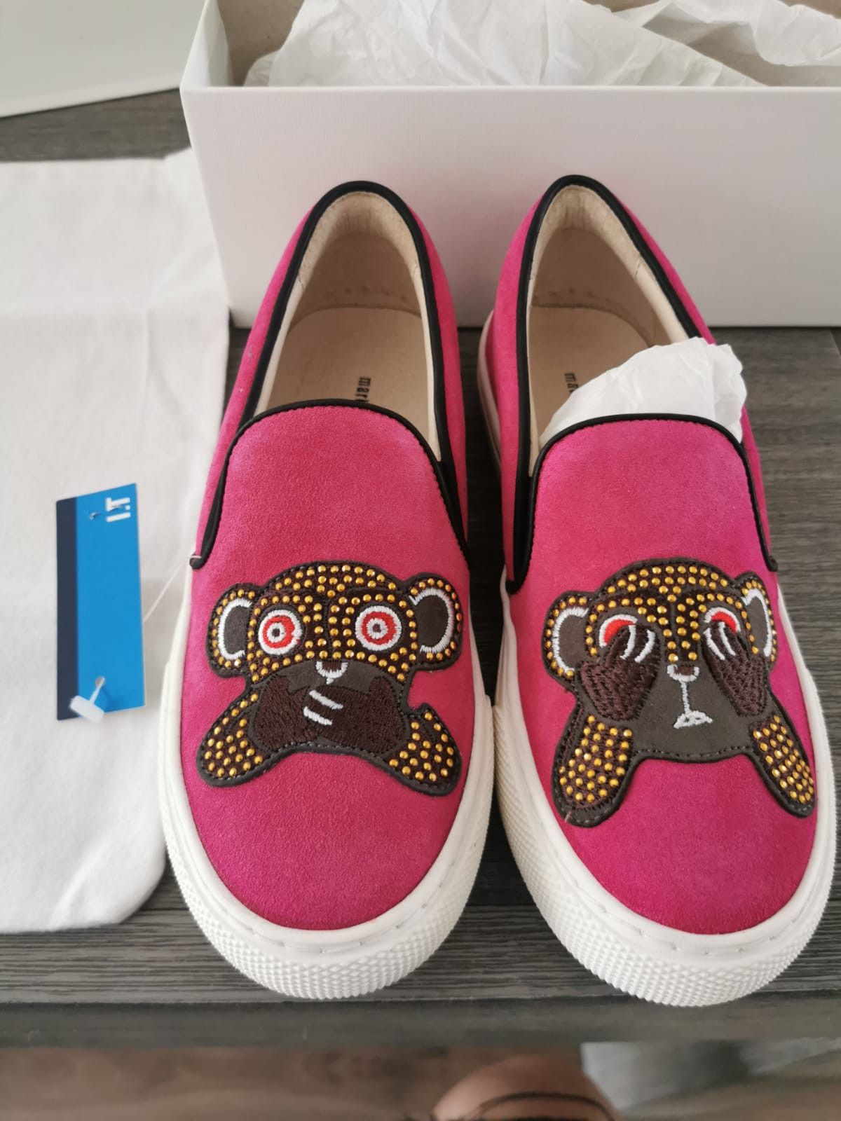 image of Markus Lupfer-(Pink Crosta Monkey Face) Shoes, Women's (Size 6)