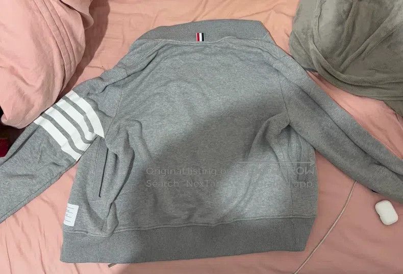 Thom Browne Thom Browne Gray crewneck sweatshirt Size US XL / EU 56 / 4 - 1 Thumbnail