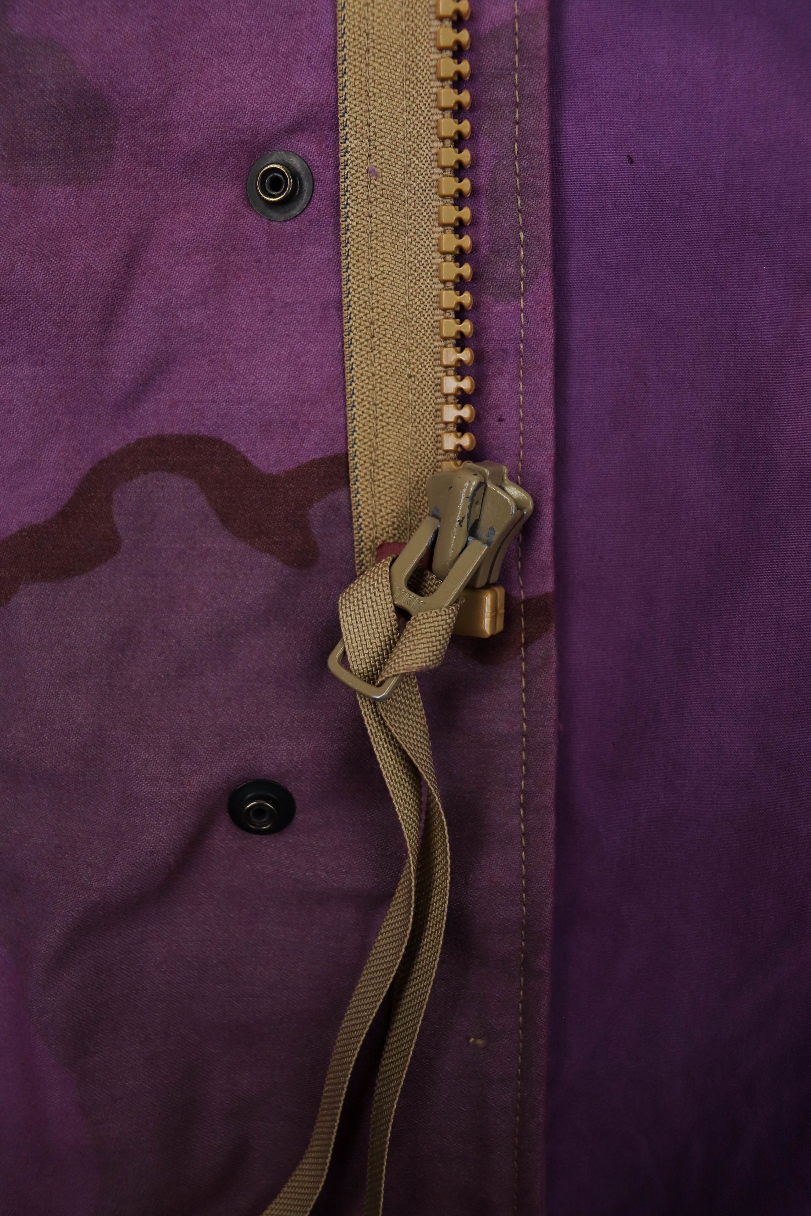 Vintage Vintage Custom Repainted Sun Faded Purple Camo M-65 FJacket Size US S / EU 44-46 / 1 - 19 Thumbnail