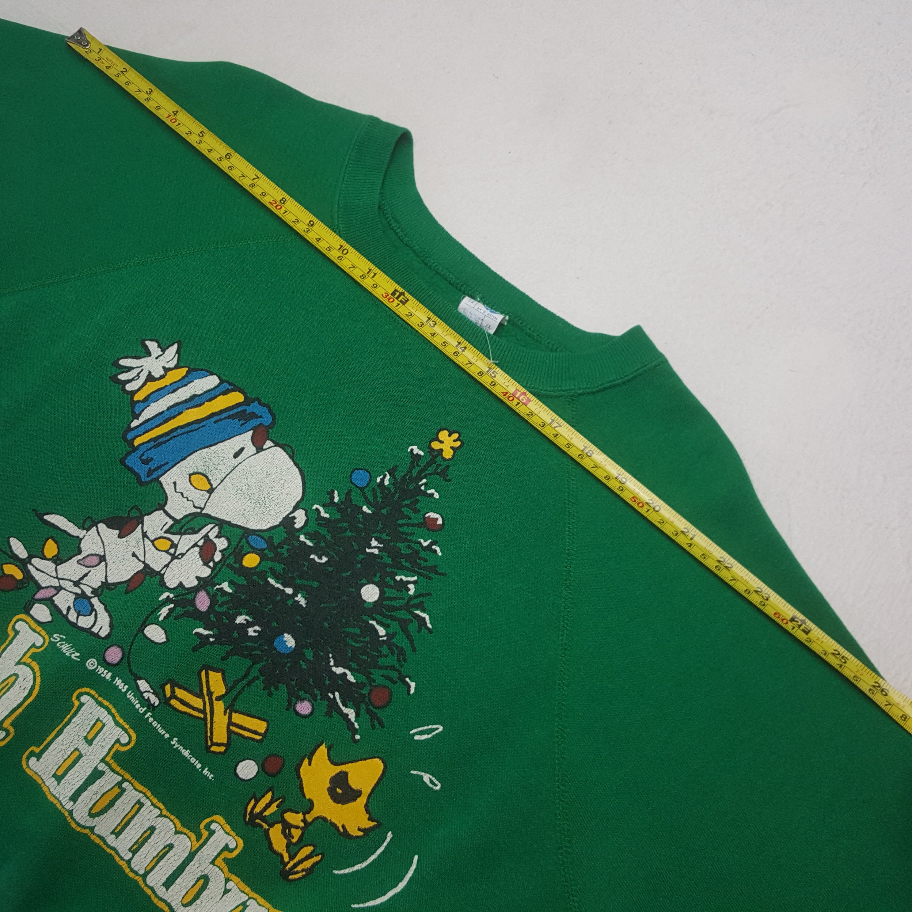 Vintage Vintage Snoopy Bag Humbug Sweatshirt Size US XL / EU 56 / 4 - 5 Thumbnail